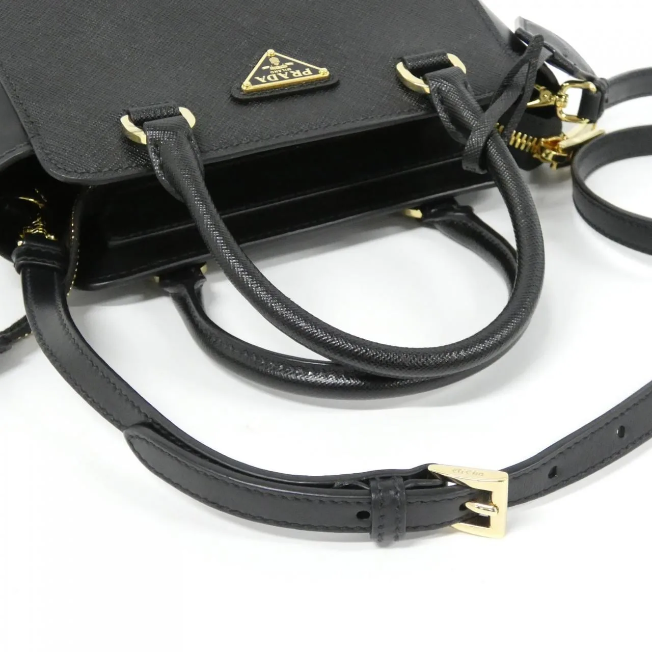 PRADA 1BA380 Handbag Black - Thumbnail 7