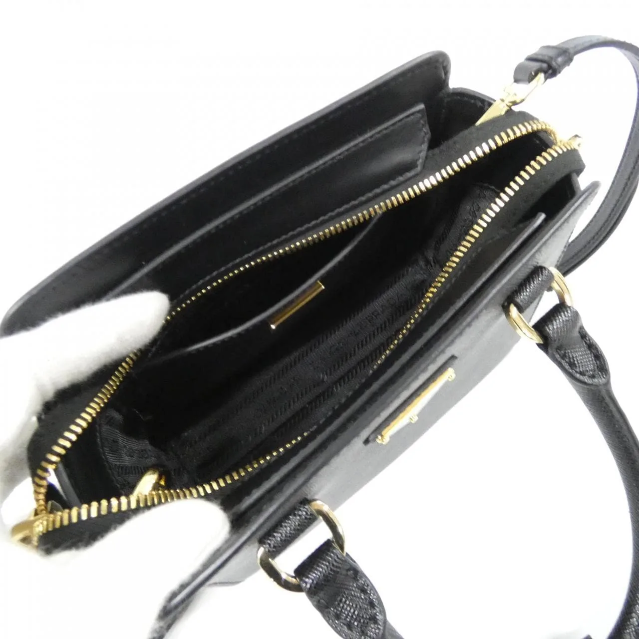 PRADA 1BA380 Handbag Black - Thumbnail 8