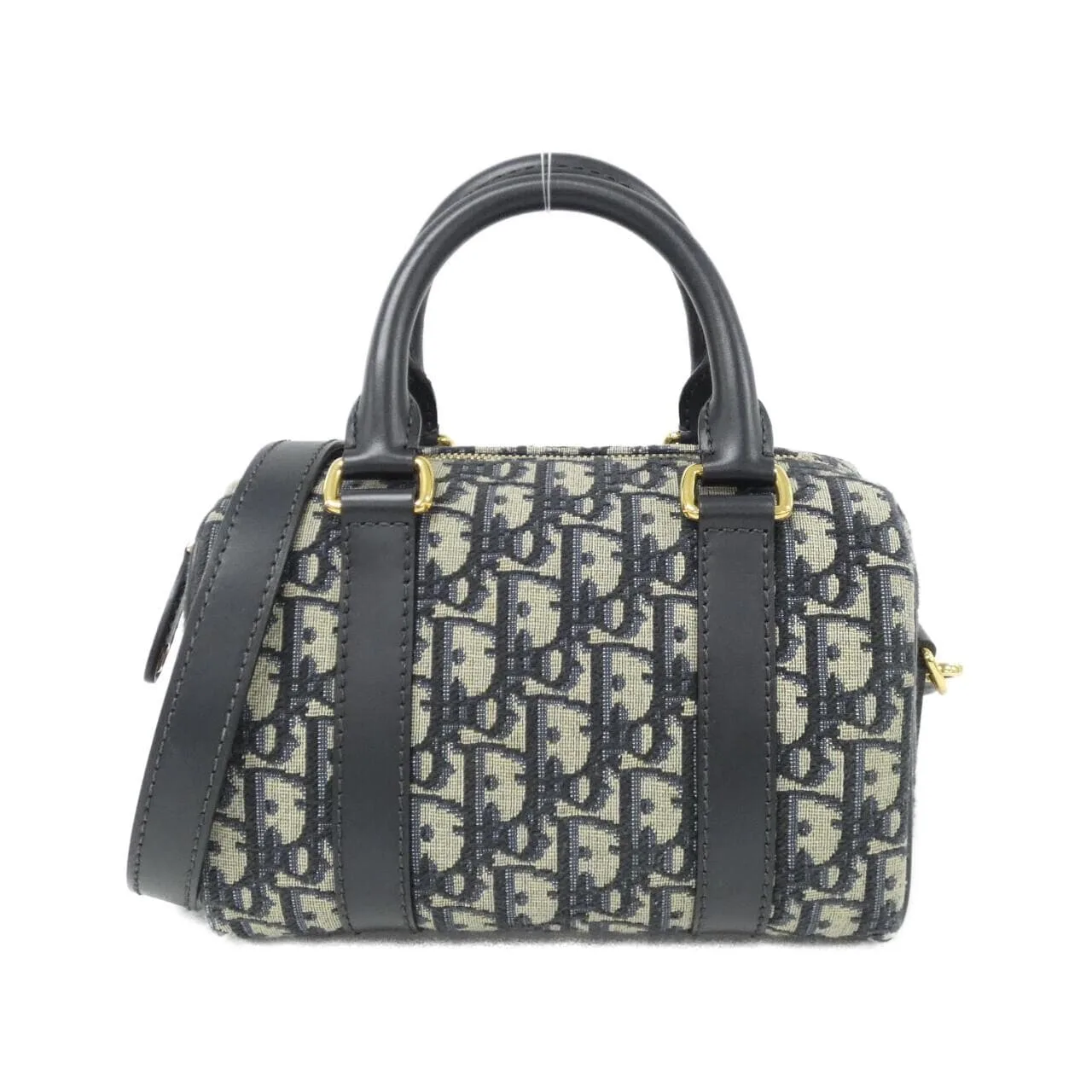 DIOR Book Tote M1364UTZQ Handbag Canvas Black