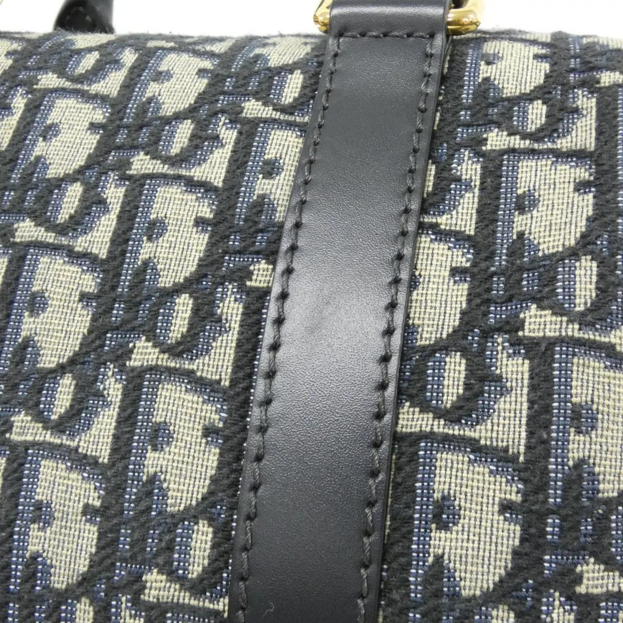 DIOR Book Tote M1364UTZQ Handbag Canvas Black Canvas - Thumbnail 4