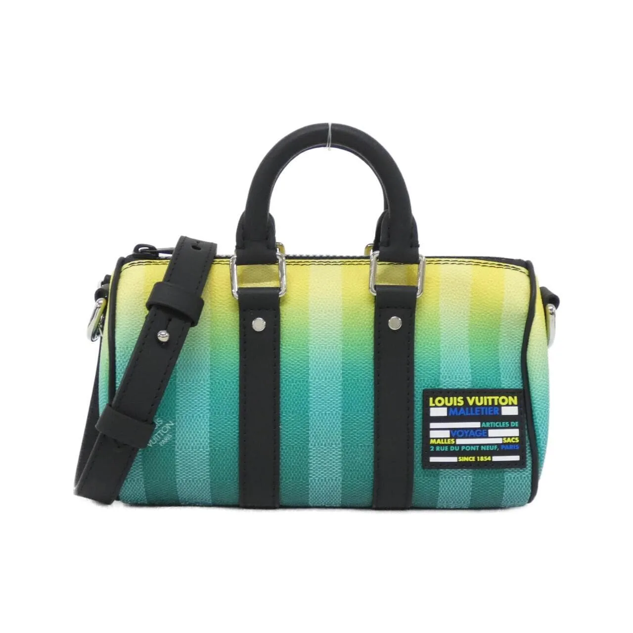 LOUIS VUITTON Keepall M59949 Boston Damier Black