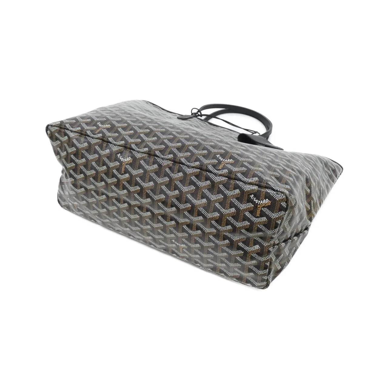 GOYARD Saint Louis AMA LOUIS PM Tote Canvas 黑色 帆布 未使用品 - 縮圖 2