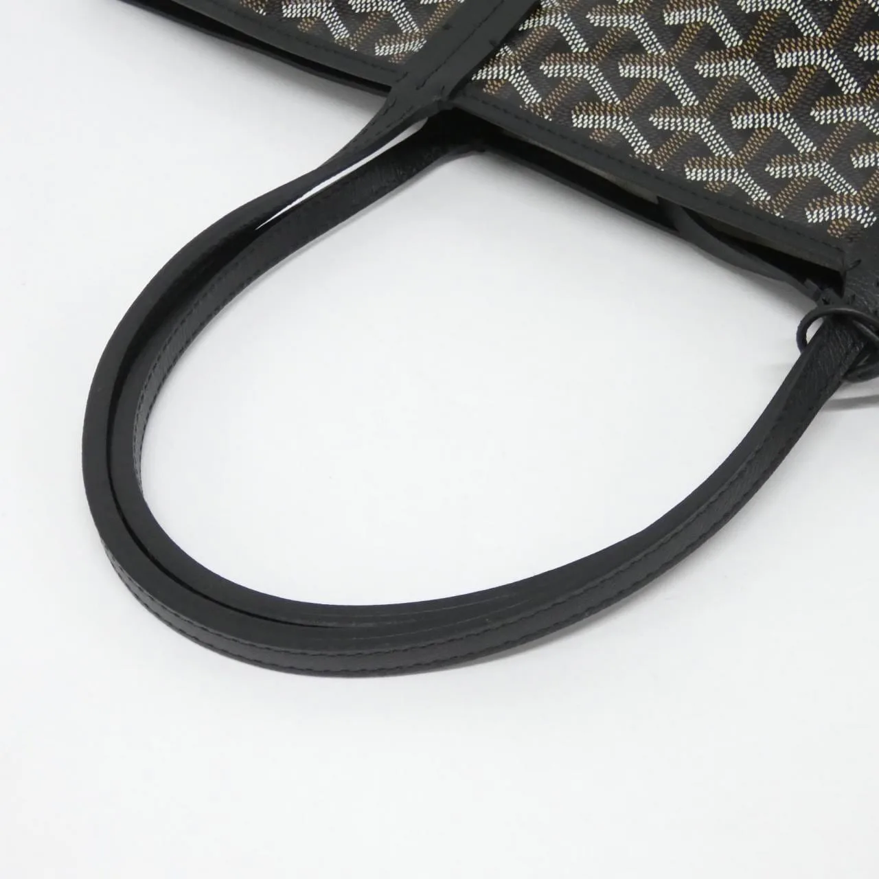 GOYARD Saint Louis AMA LOUIS PM Tote Canvas 黑色 帆布 未使用品 - 縮圖 3