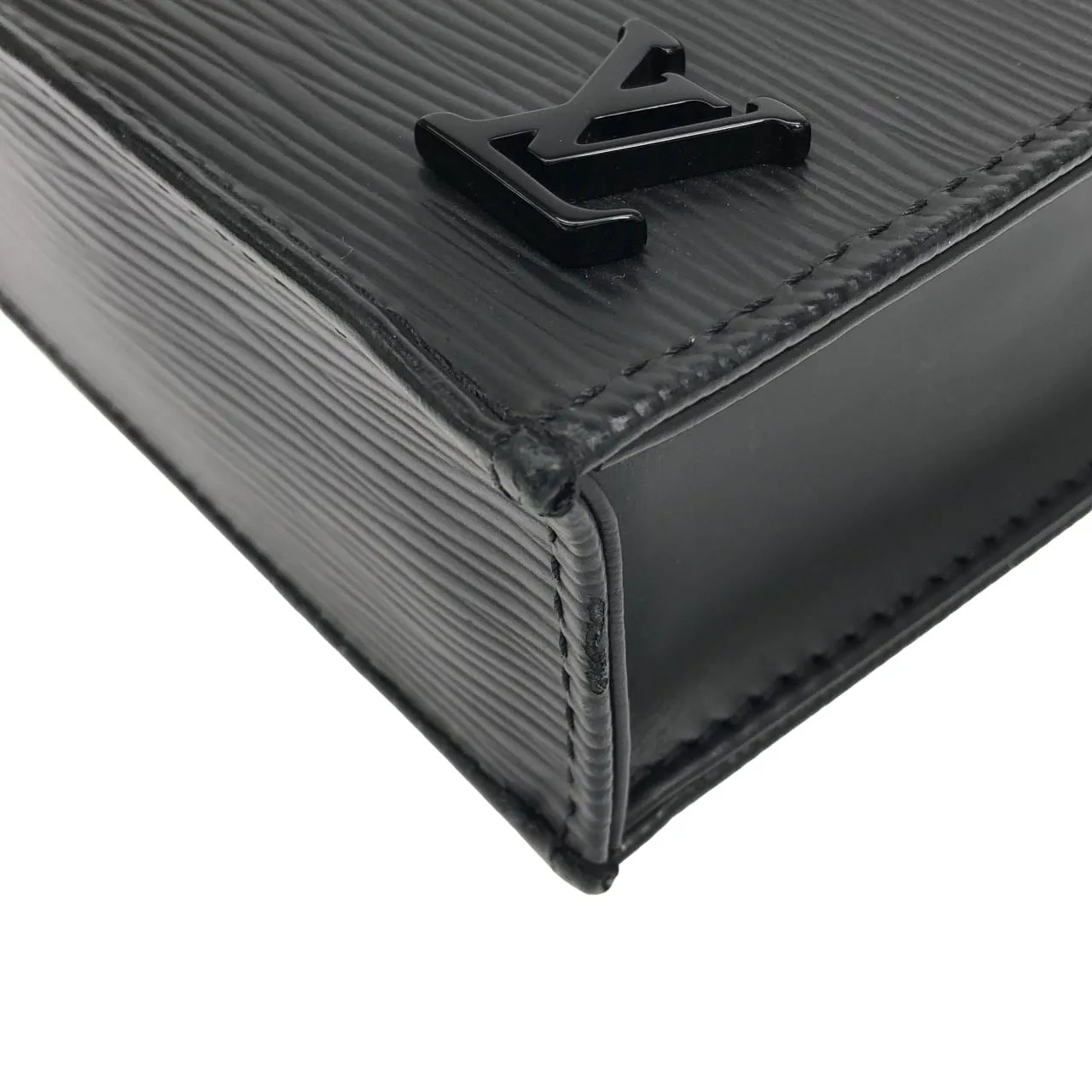 LOUIS VUITTON M69441 Handbag Epi 黑色 Epi 中古品A - 縮圖 3