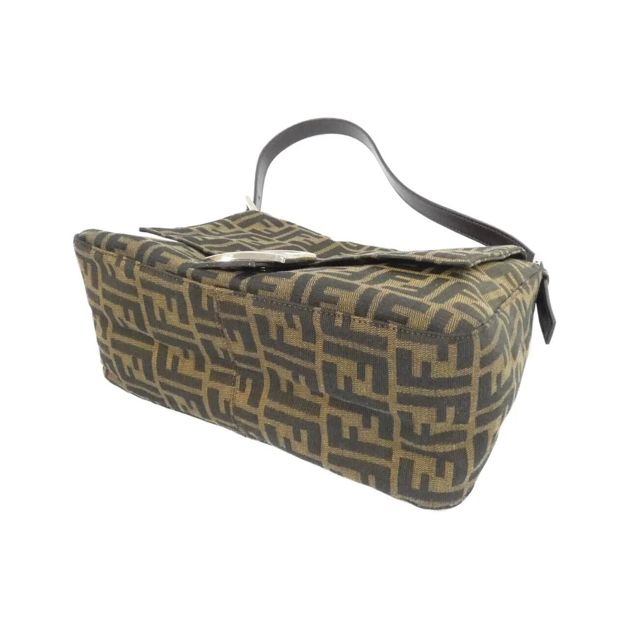 FENDI Baguette 26325 Shoulder Canvas