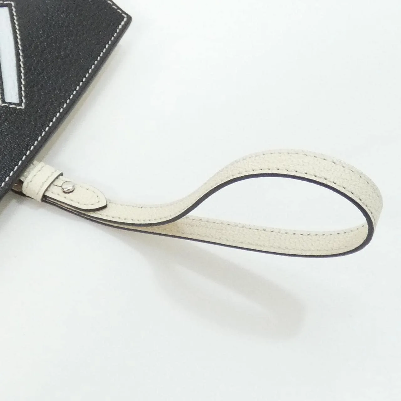 HERMES 083601CK Wallet Black Rank A - Thumbnail 4