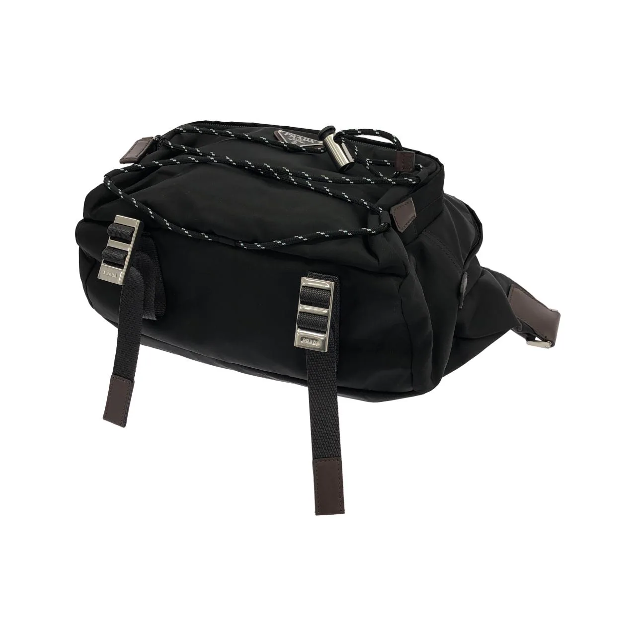 PRADA 2VH201 肩背包 黑色 中古品A - 縮圖 3