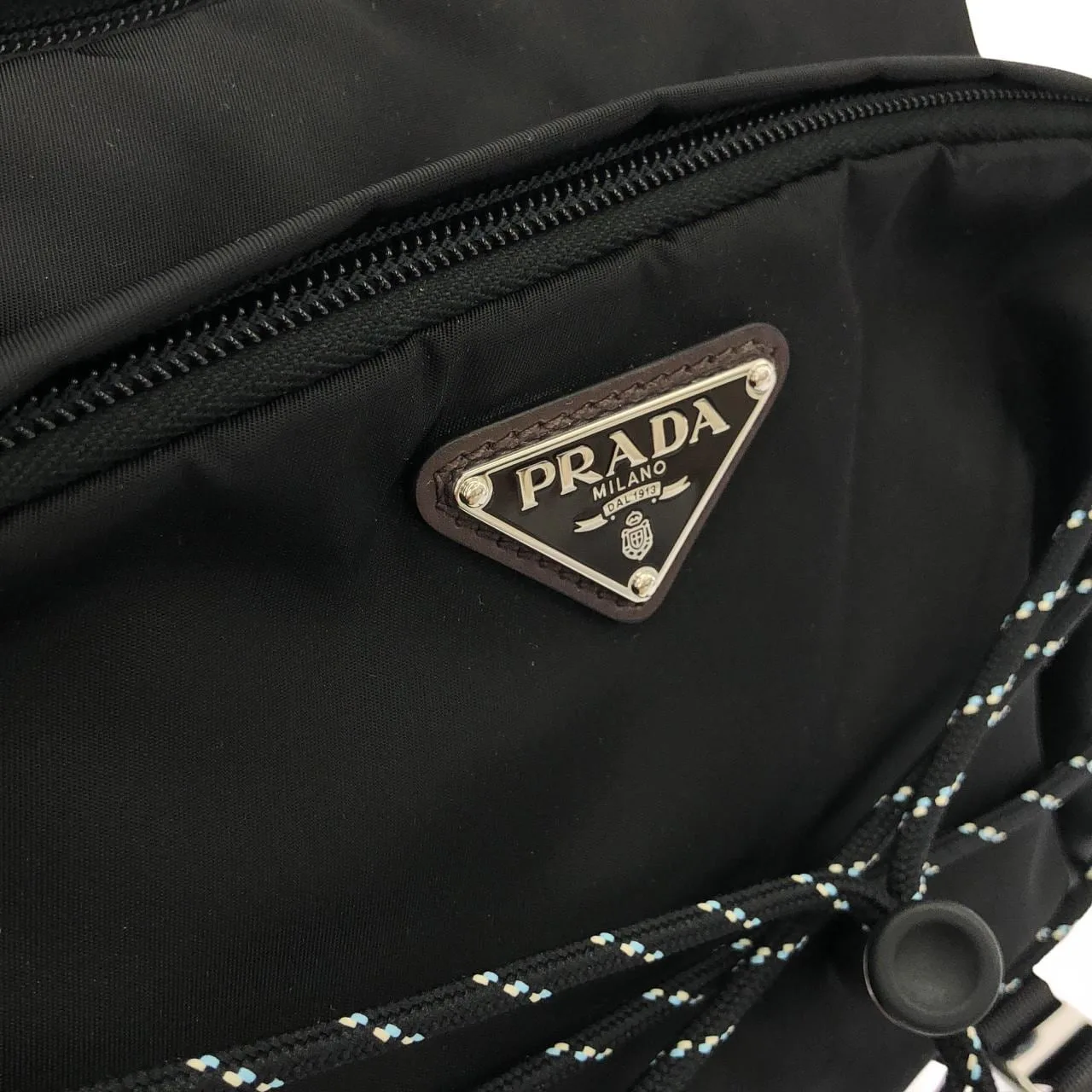 PRADA 2VH201 肩背包 黑色 中古品A - 縮圖 5