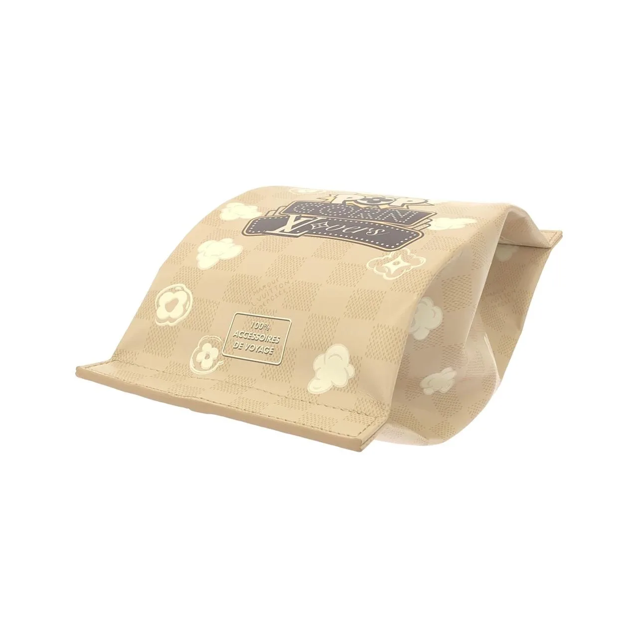 LOUIS VUITTON M28174 手提包 米色 中古品A - 縮圖 3