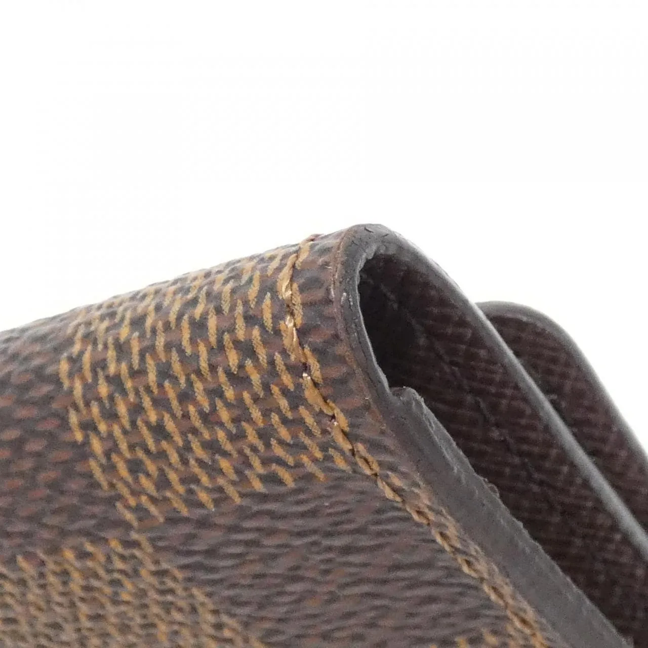 LOUIS VUITTON N62630 Key Case Damier 黑色 Damier 中古品A - 縮圖 3