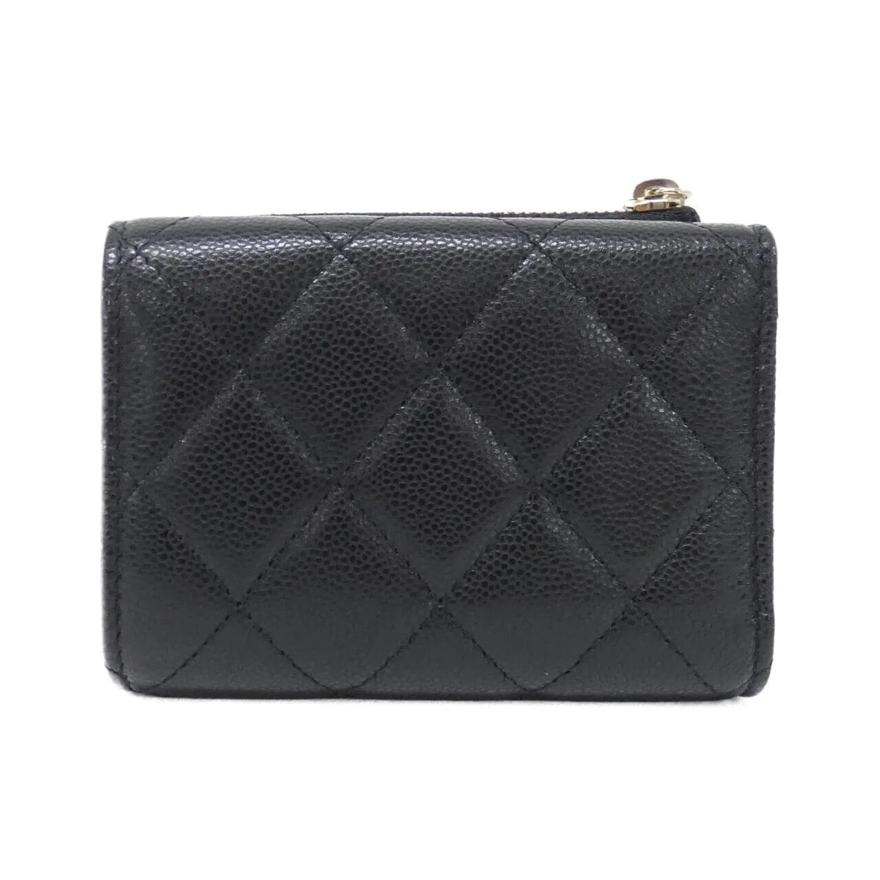 CHANEL Timeless Classic AP3177 Wallet Grained Calfskin Black Grained Calfskin Rank A - Thumbnail 2