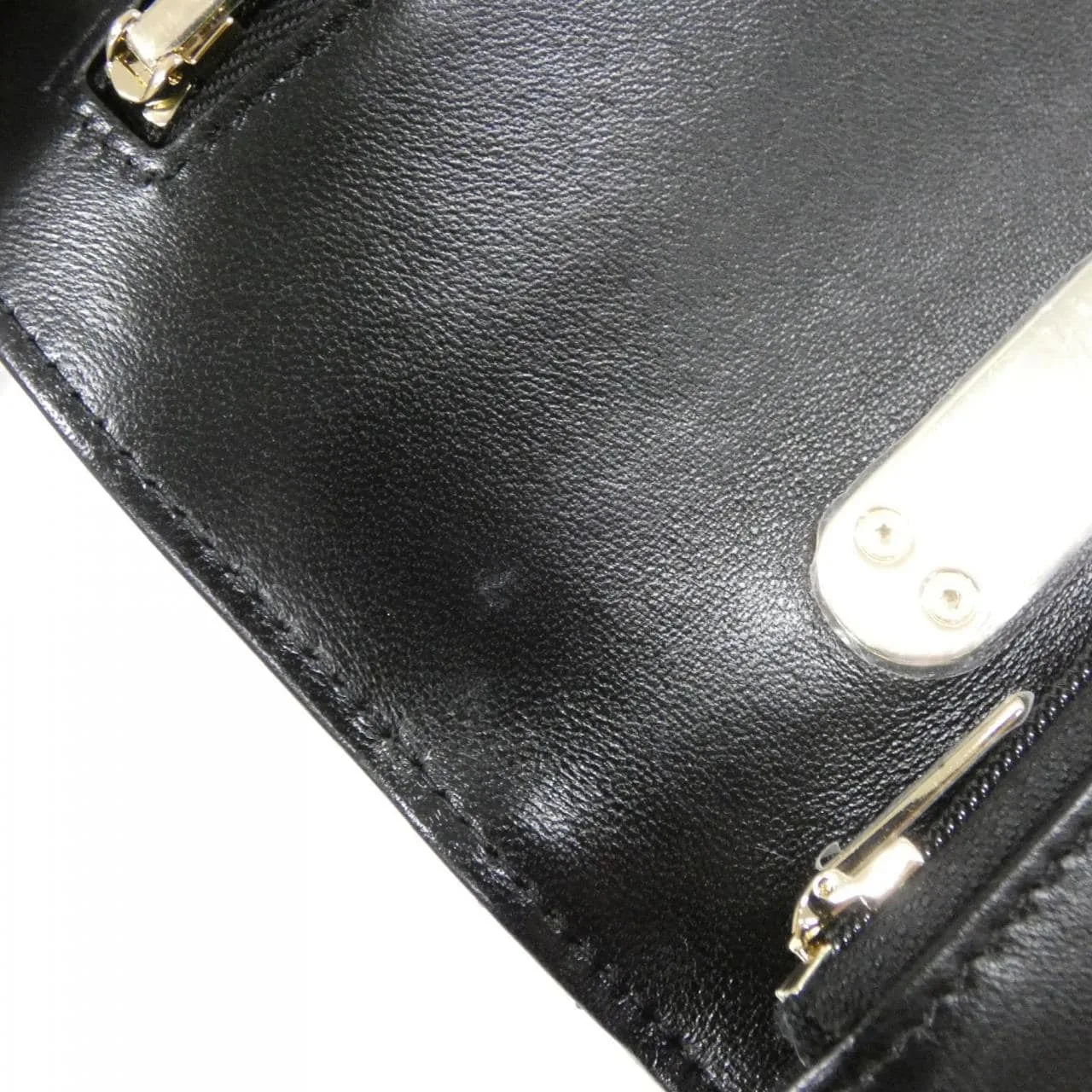 CHANEL Timeless Classic AP2844 銀包 羊皮 黑色 羊皮 中古品A - 縮圖 8