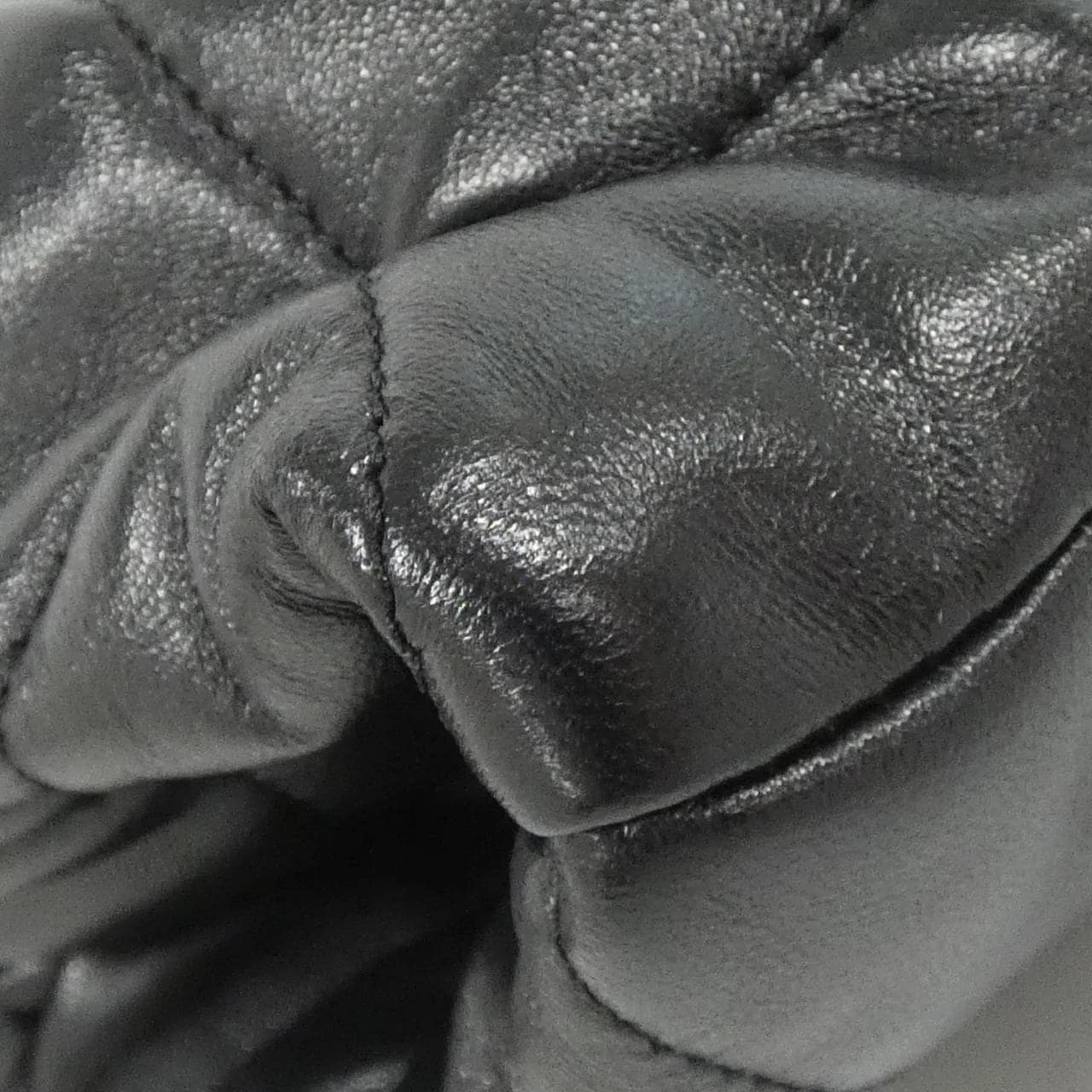 CHANEL AS5851 Handbag Lambskin 黑色 羊皮 中古品A - 縮圖 3