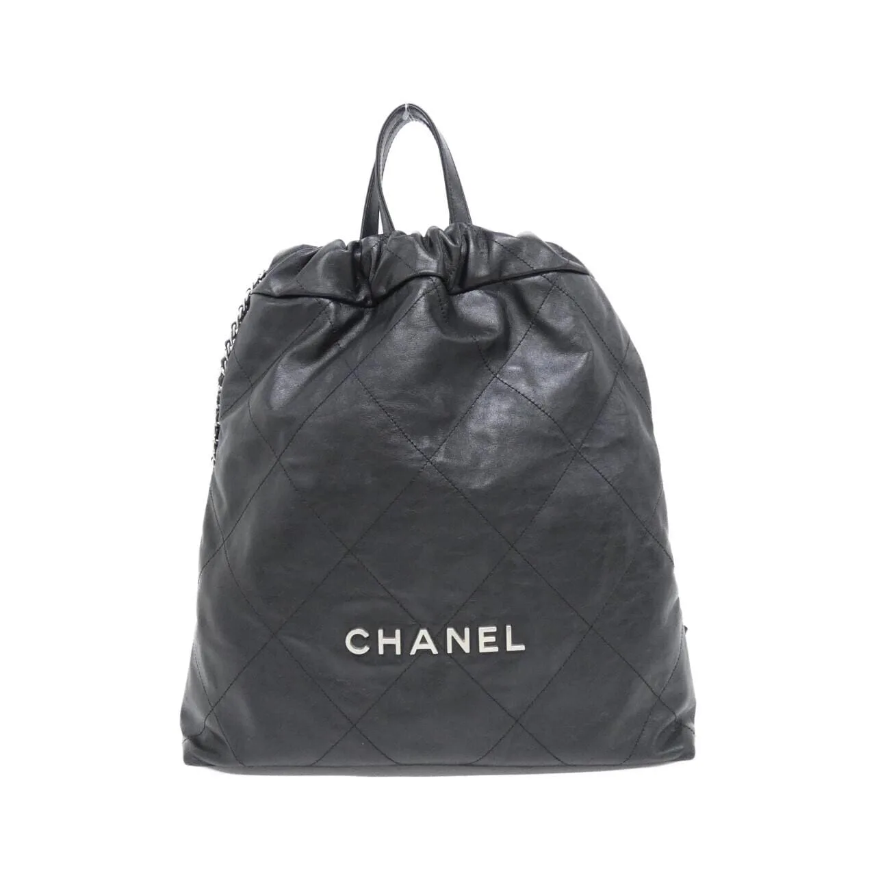CHANEL Chanel 22 AS3313 Backpack Black