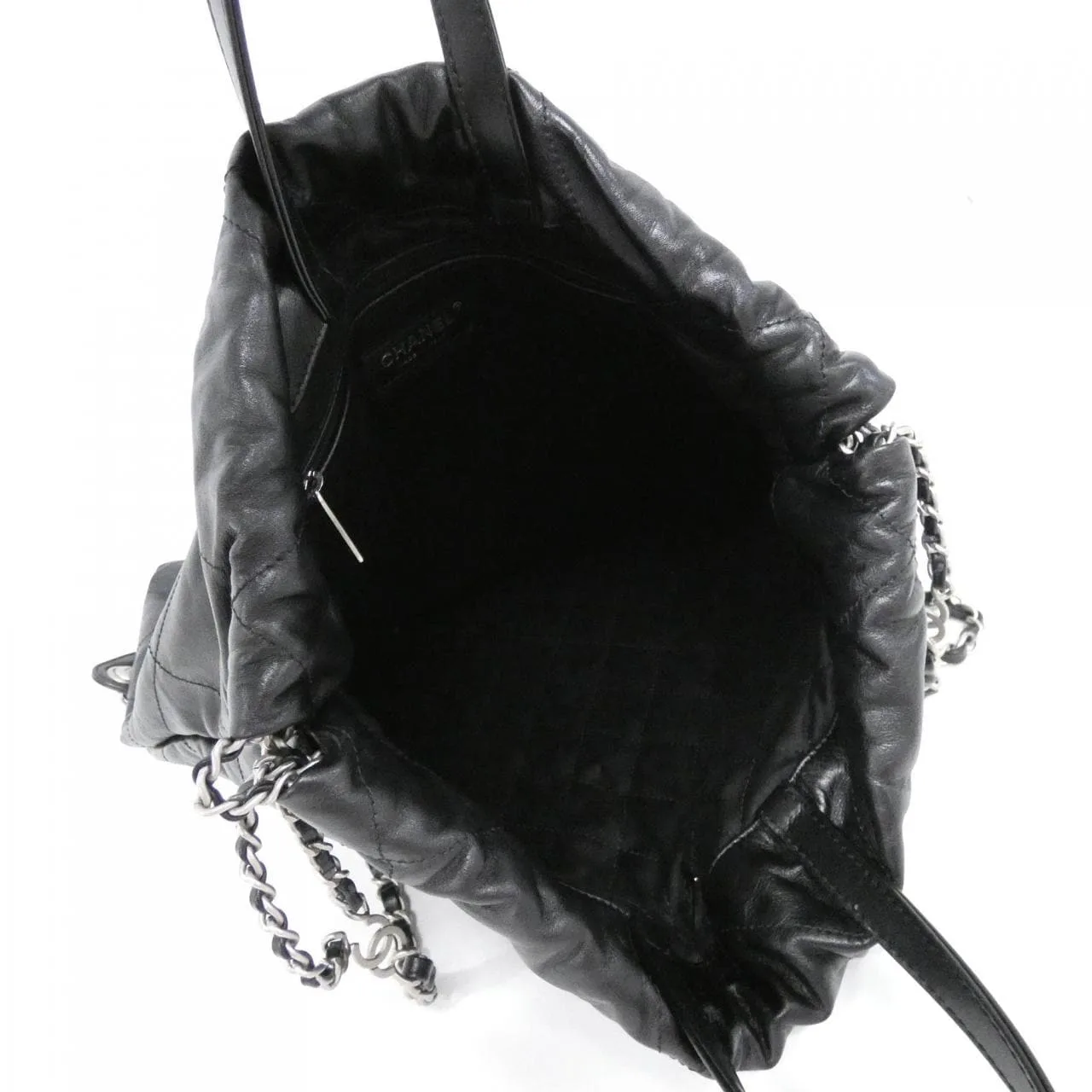 CHANEL Chanel 22 AS3313 Backpack 黑色 中古品A - 縮圖 7