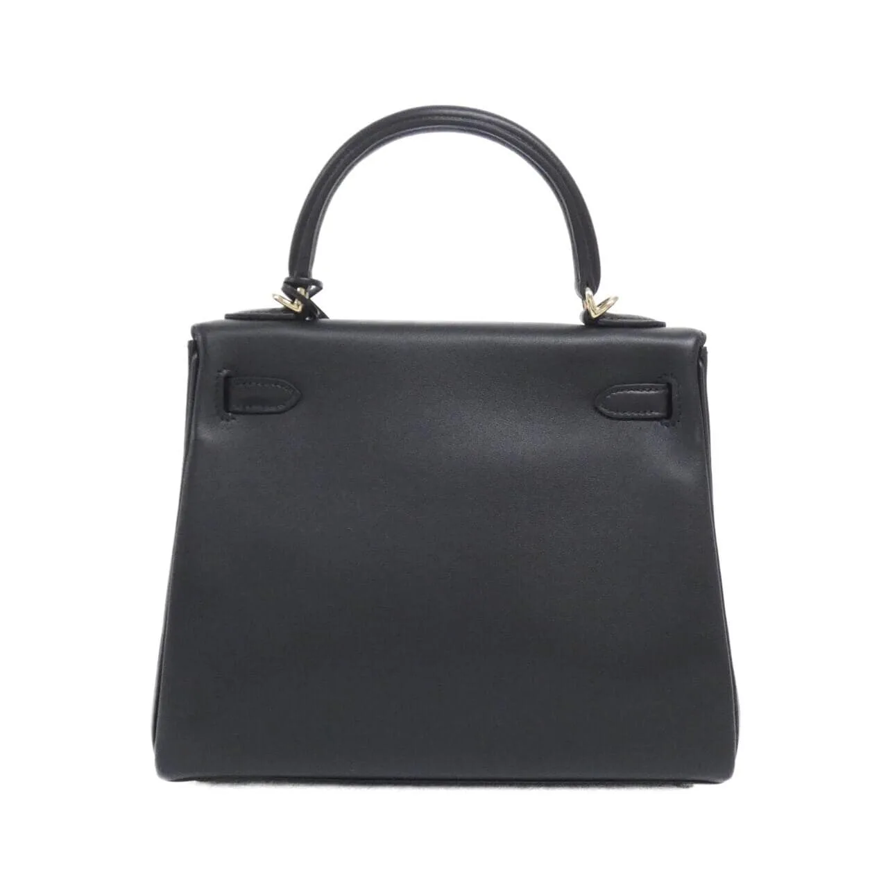 HERMES Kelly Handbag Black Unused - Thumbnail 2