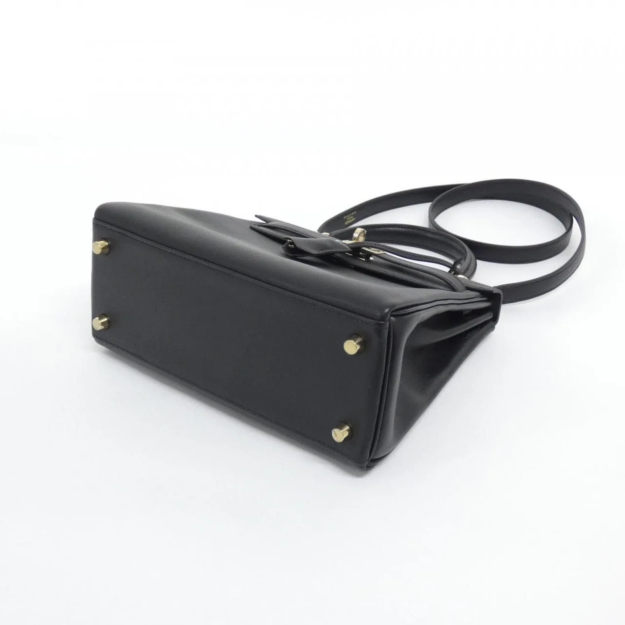 HERMES Kelly Handbag Black Unused - Thumbnail 3