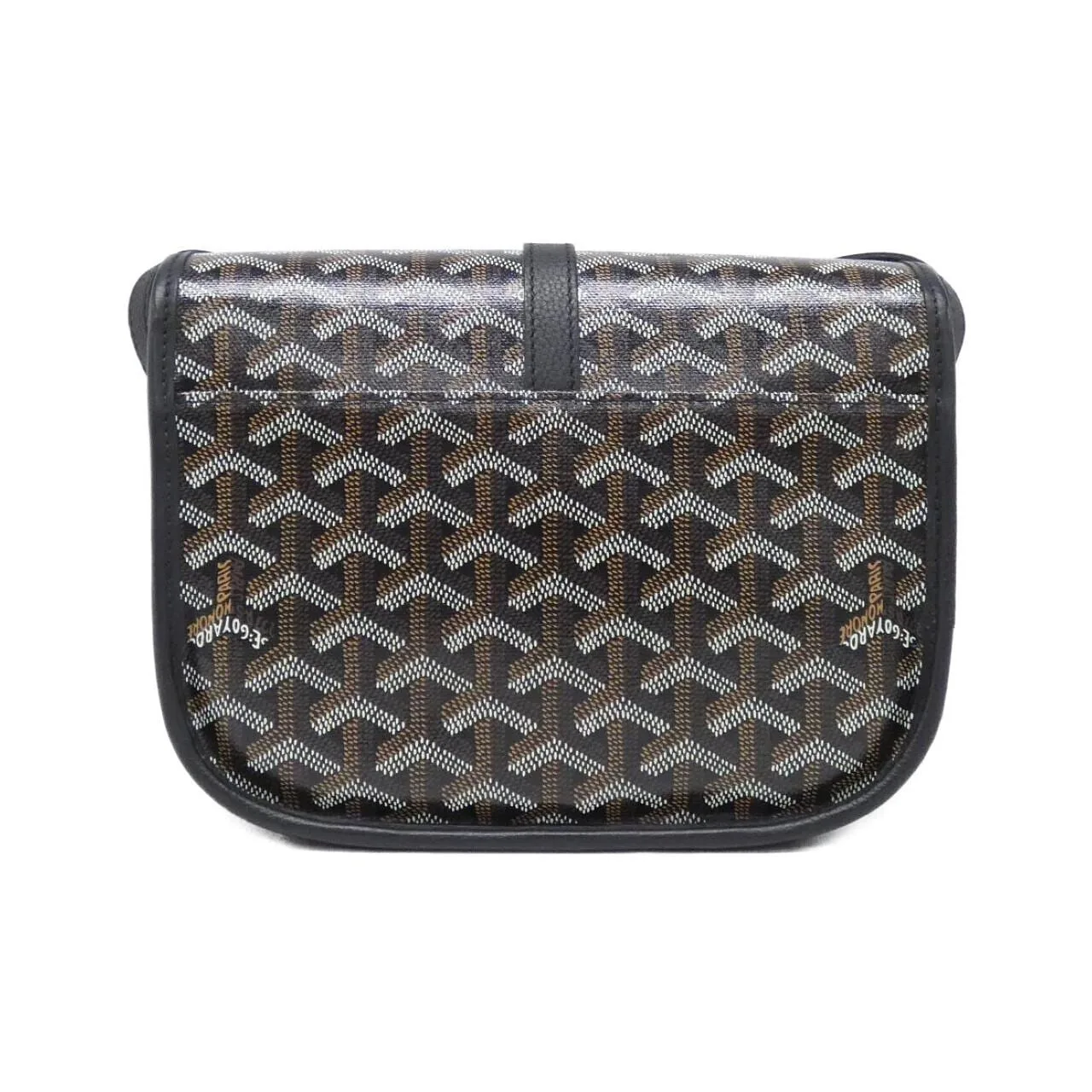 GOYARD Shoulder Canvas 黑色 帆布 中古品A - 縮圖 2