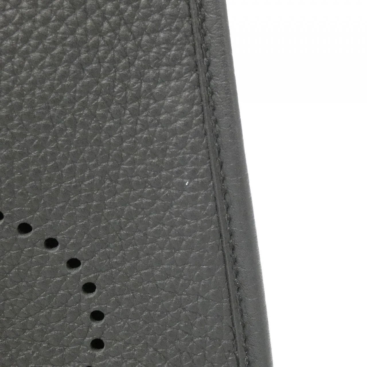 HERMES Evelyne 085945CC Shoulder Clemence Black Clemence Leather Rank A - Thumbnail 4