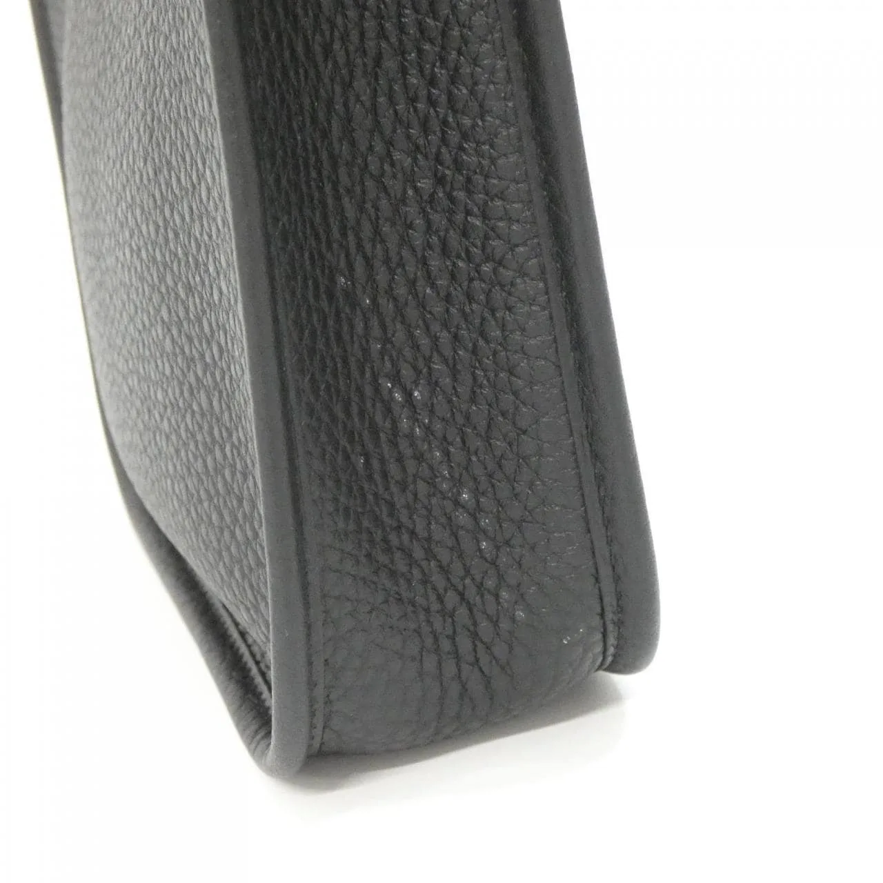 HERMES Evelyne 085945CC Shoulder Clemence Black Clemence Leather Rank A - Thumbnail 5