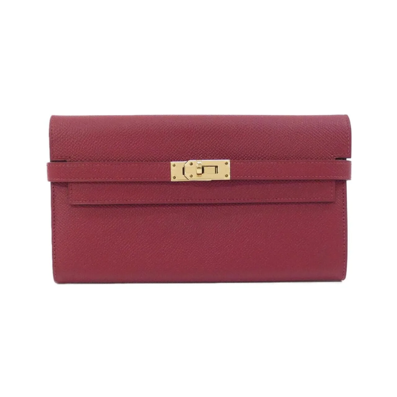 HERMES Kelly 051300CP Wallet Epsom