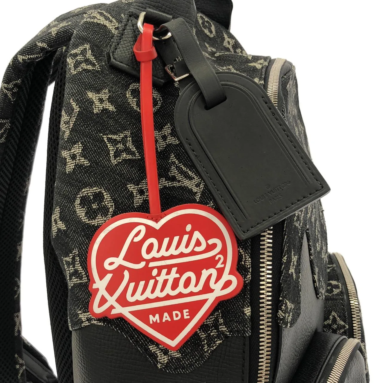 LOUIS VUITTON M45973 背包 Monogram 黑色 Monogram 中古品A - 縮圖 4