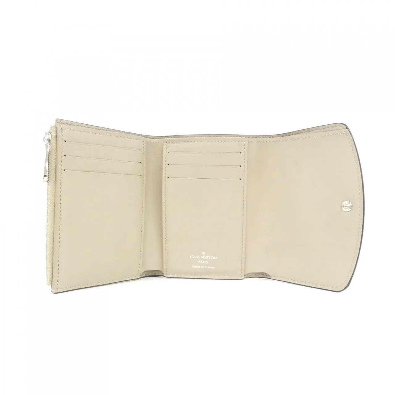 LOUIS VUITTON Mahina M82680 銀包 黑色 中古品A - 縮圖 4