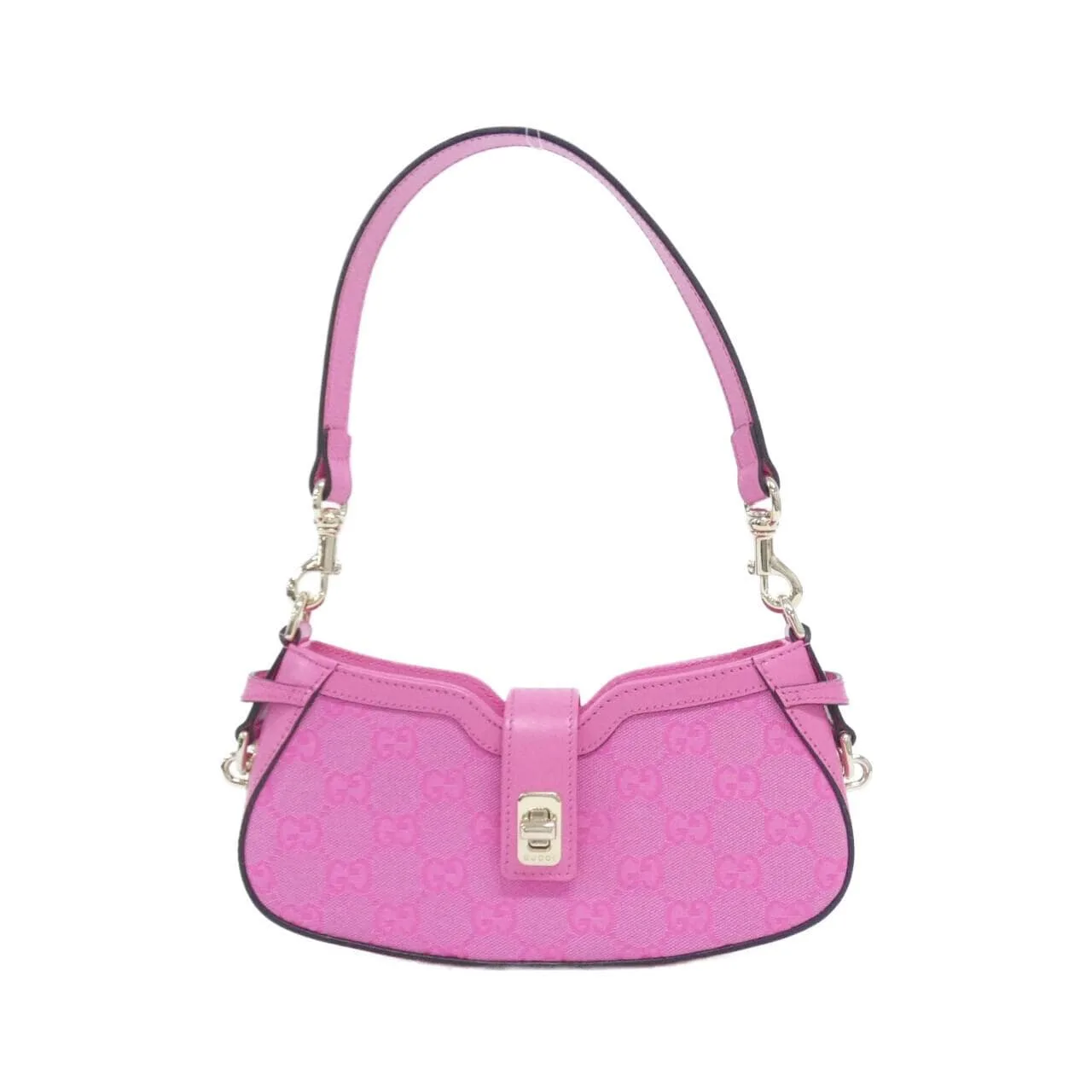 GUCCI 786035 FADGE Handbag Canvas Black