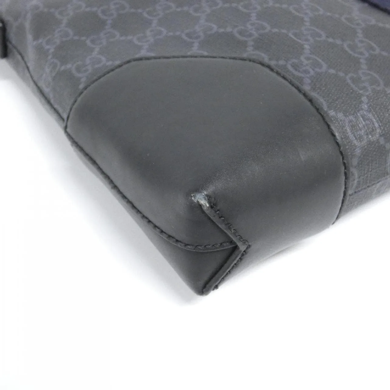 GUCCI 474139 K5ICN Shoulder Canvas Black Canvas - Thumbnail 2