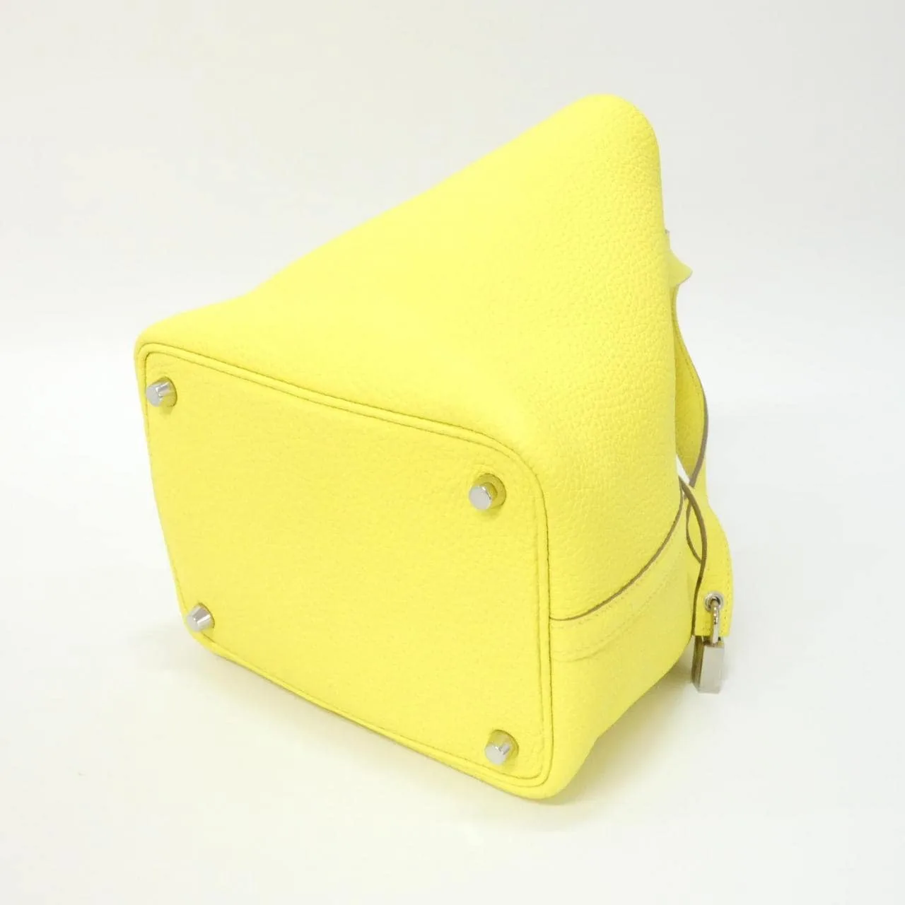 HERMES Picotin 056289CK Handbag Clemence 2