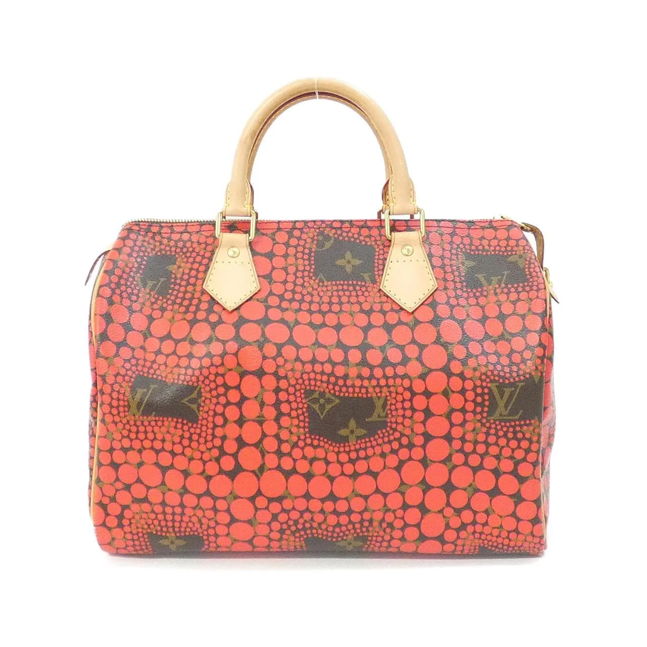LOUIS VUITTON Speedy M40693 Boston Monogram Rouge