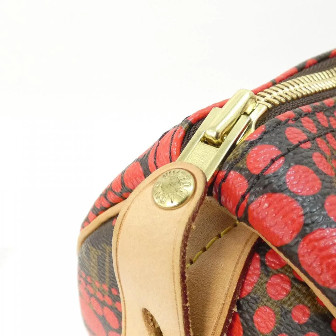 LOUIS VUITTON Speedy M40693 Boston Monogram Rouge Monogram Rank A - Thumbnail 5