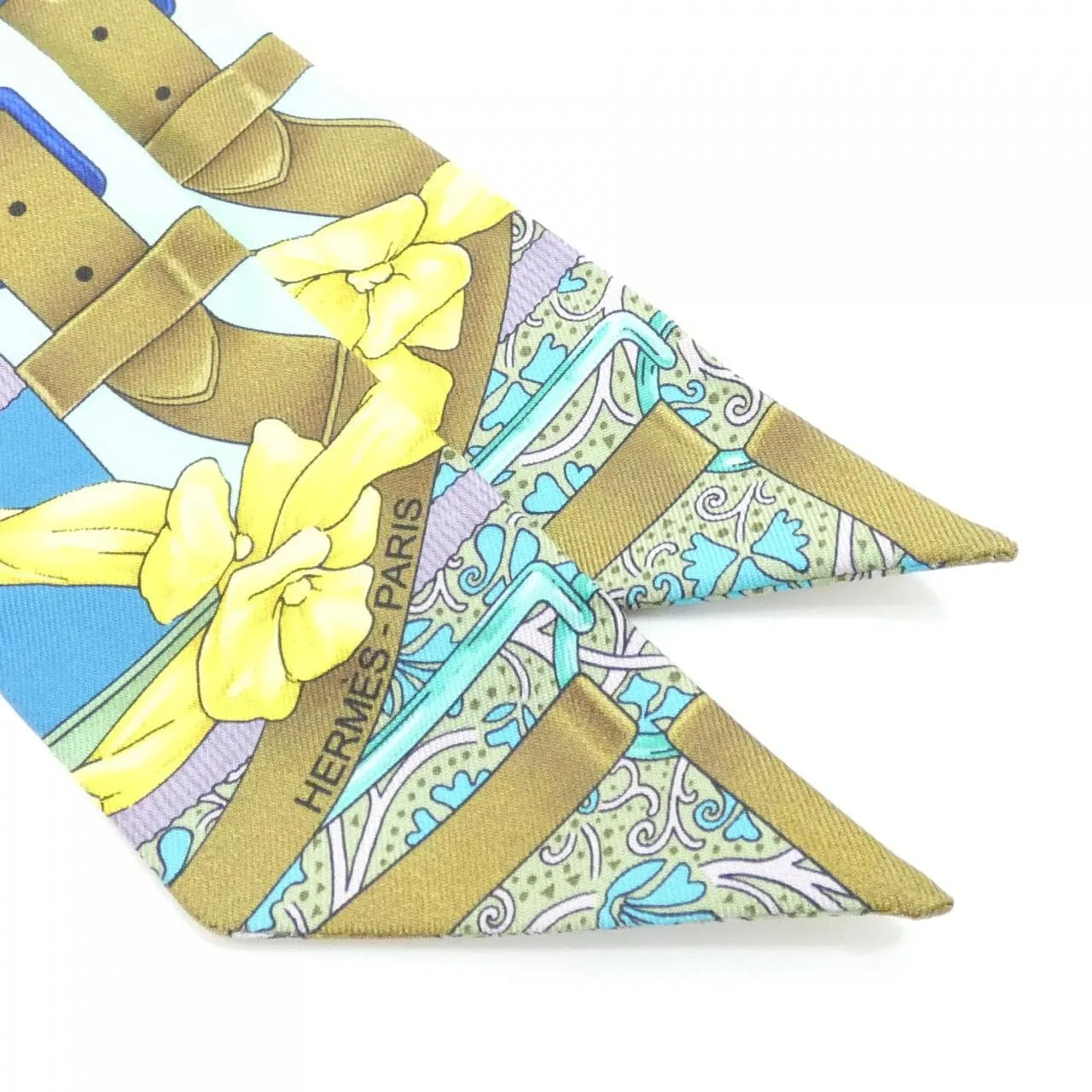 HERMES 063065S Scarf Black Rank A - Thumbnail 2