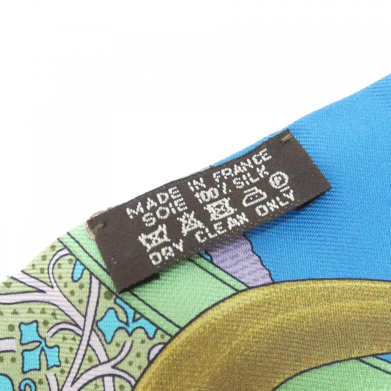 HERMES 063065S Scarf Black Rank A - Thumbnail 4