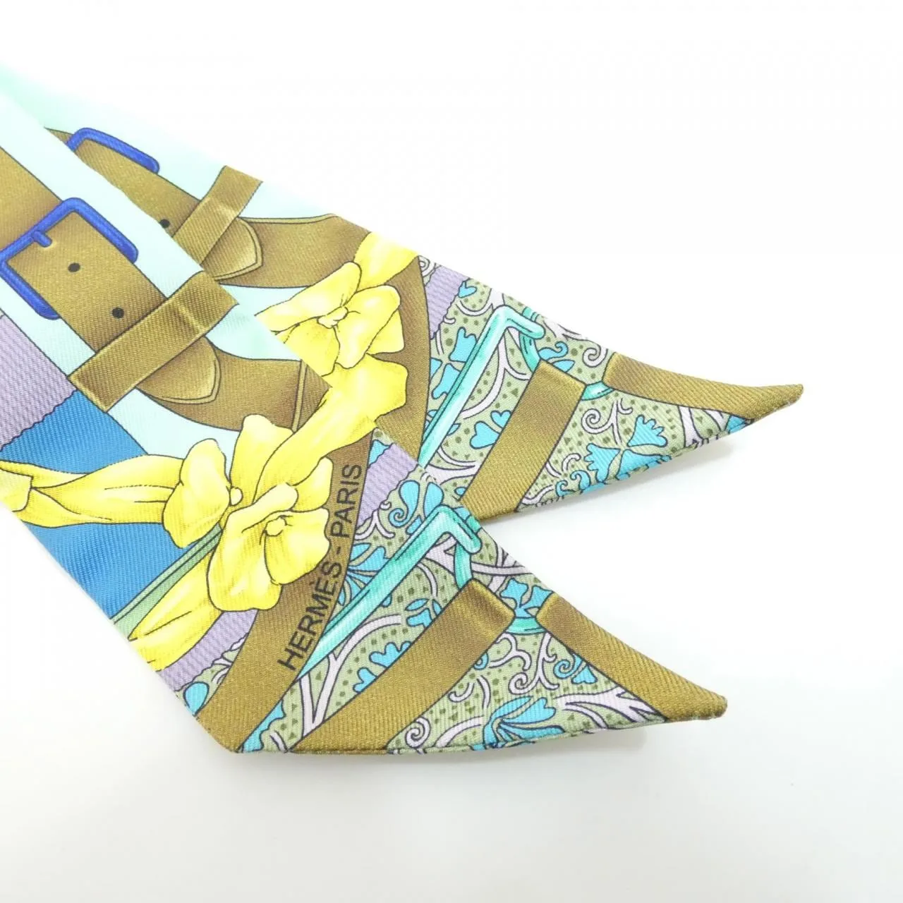 HERMES 063065S Scarf Black Rank A - Thumbnail 2