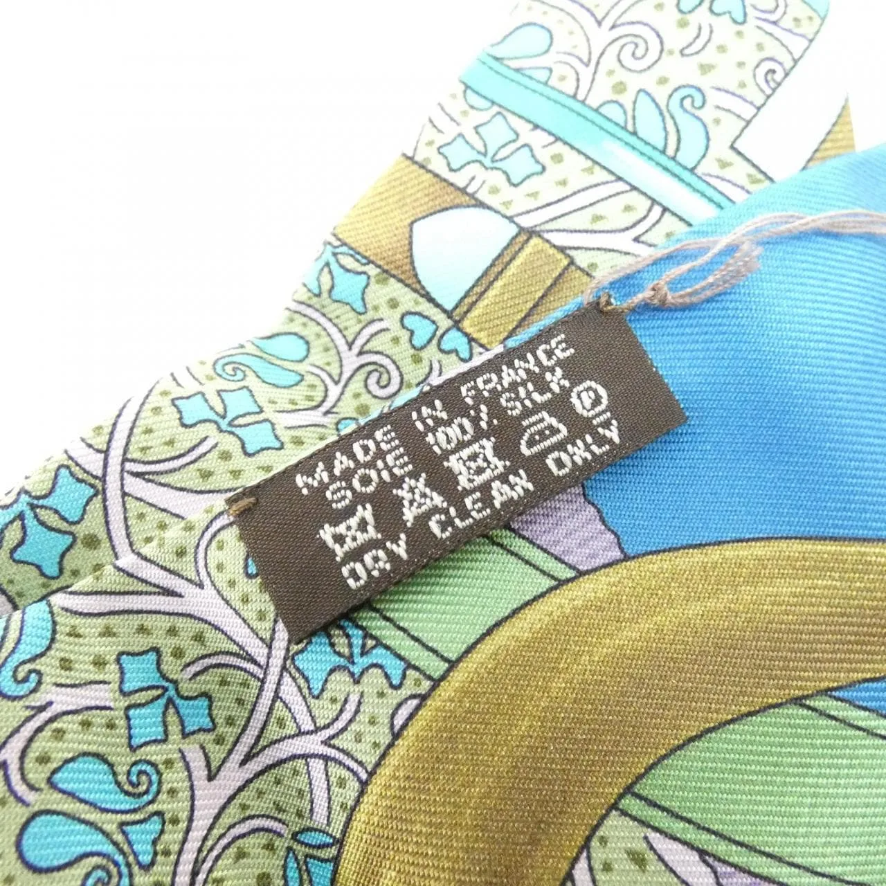 HERMES 063065S Scarf Black Rank A - Thumbnail 3