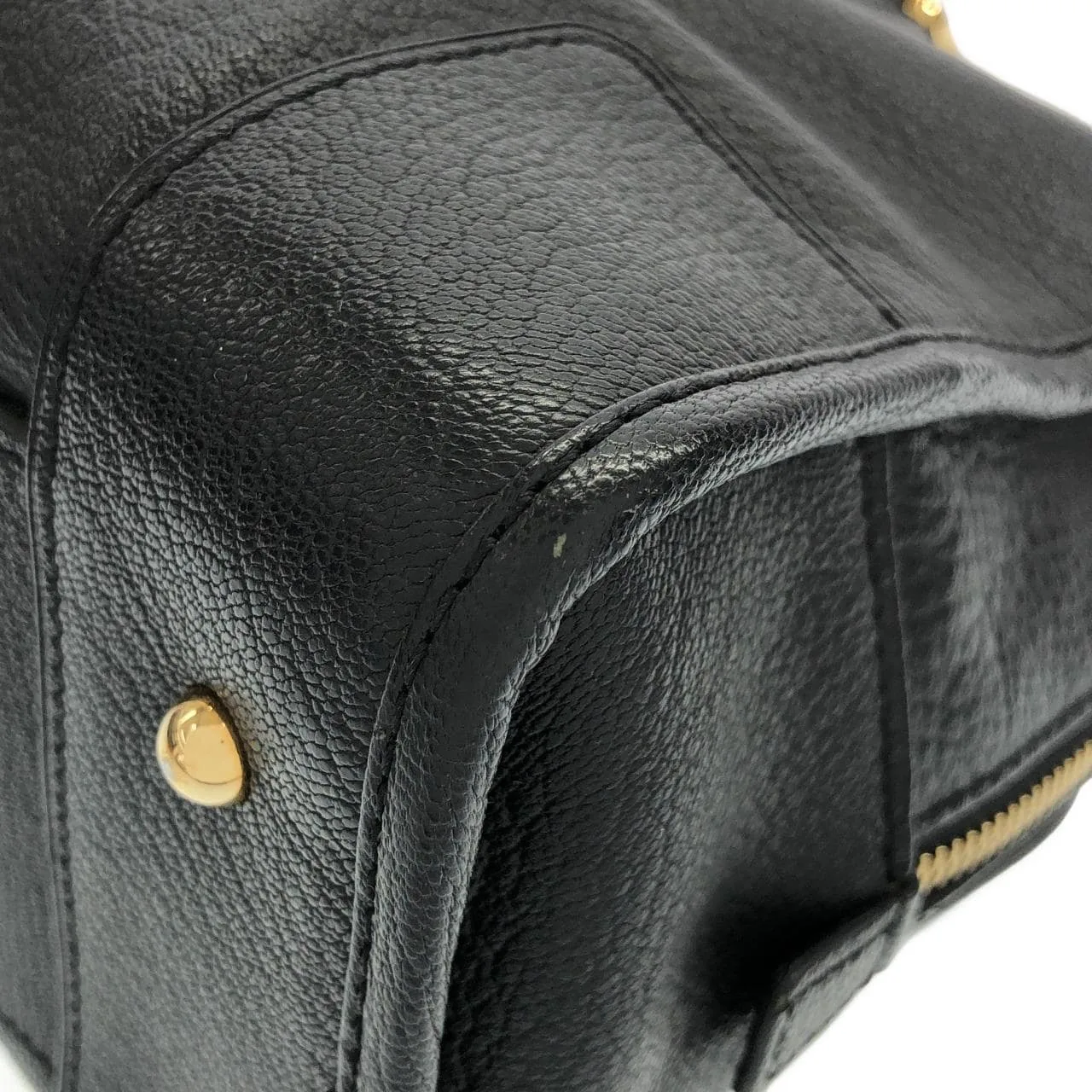 LOEWE Amazona 339 95 A03 Handbag Black Rank A - Thumbnail 3