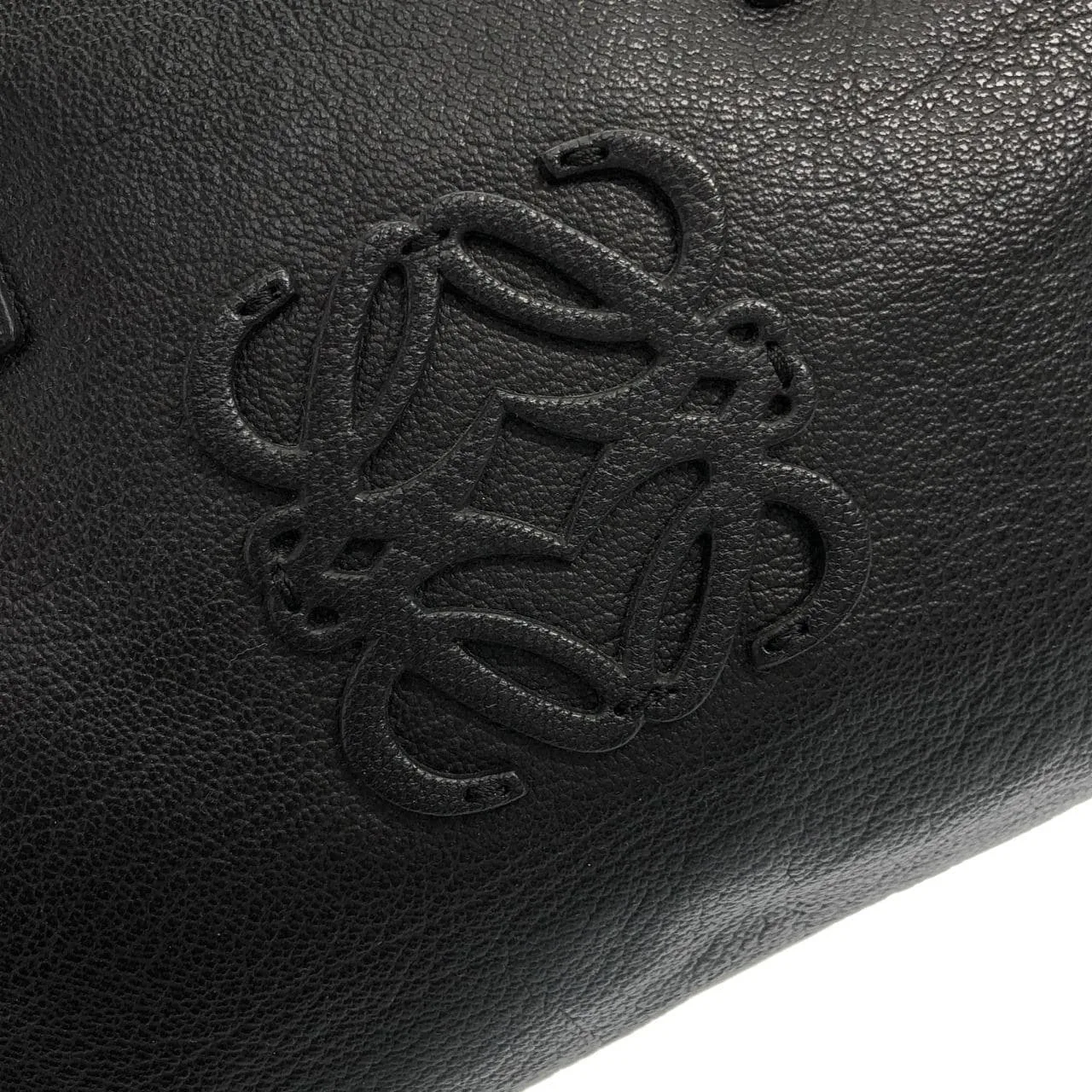 LOEWE Amazona 339 95 A03 Handbag Black Rank A - Thumbnail 5