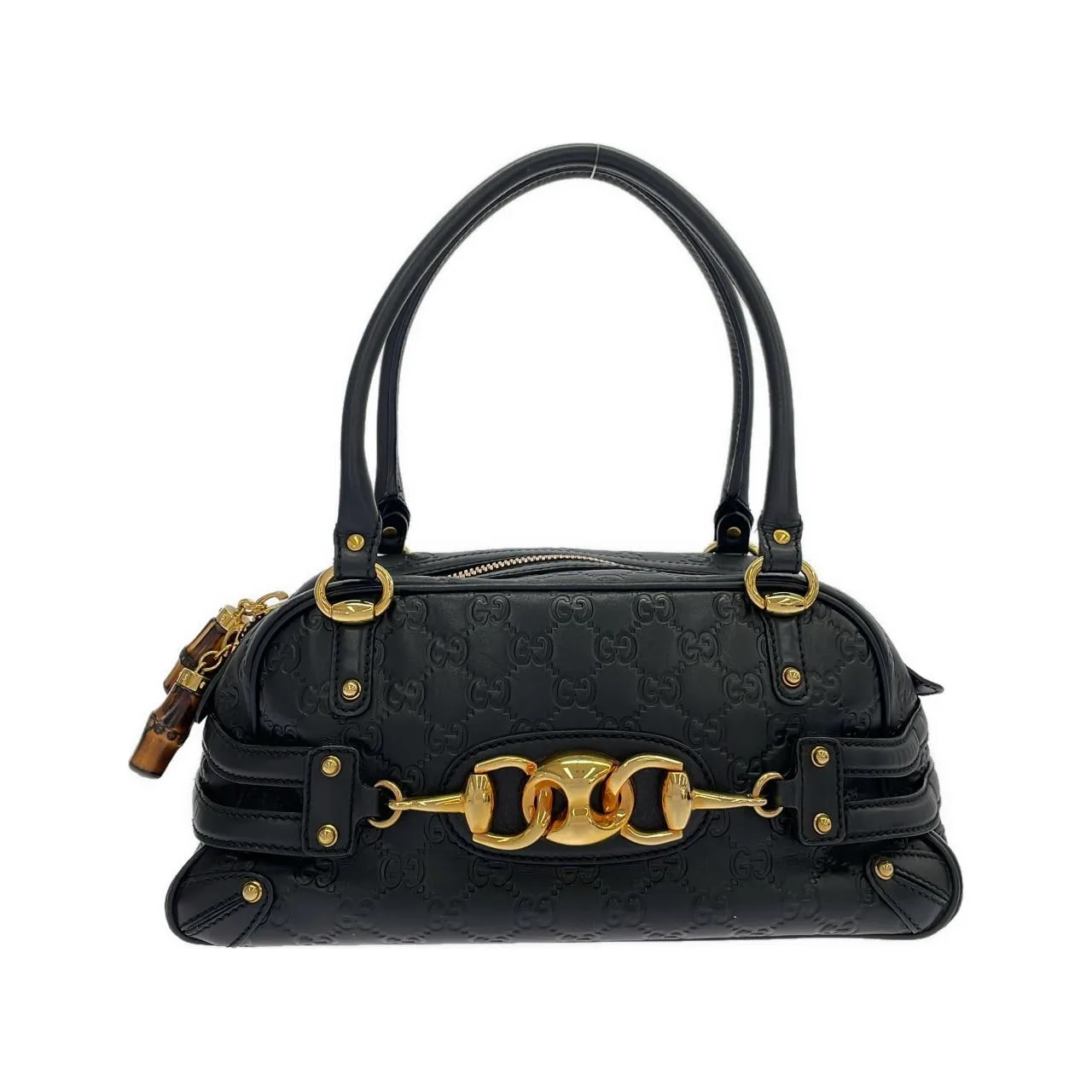 GUCCI 159399 手提包 皮革 Black