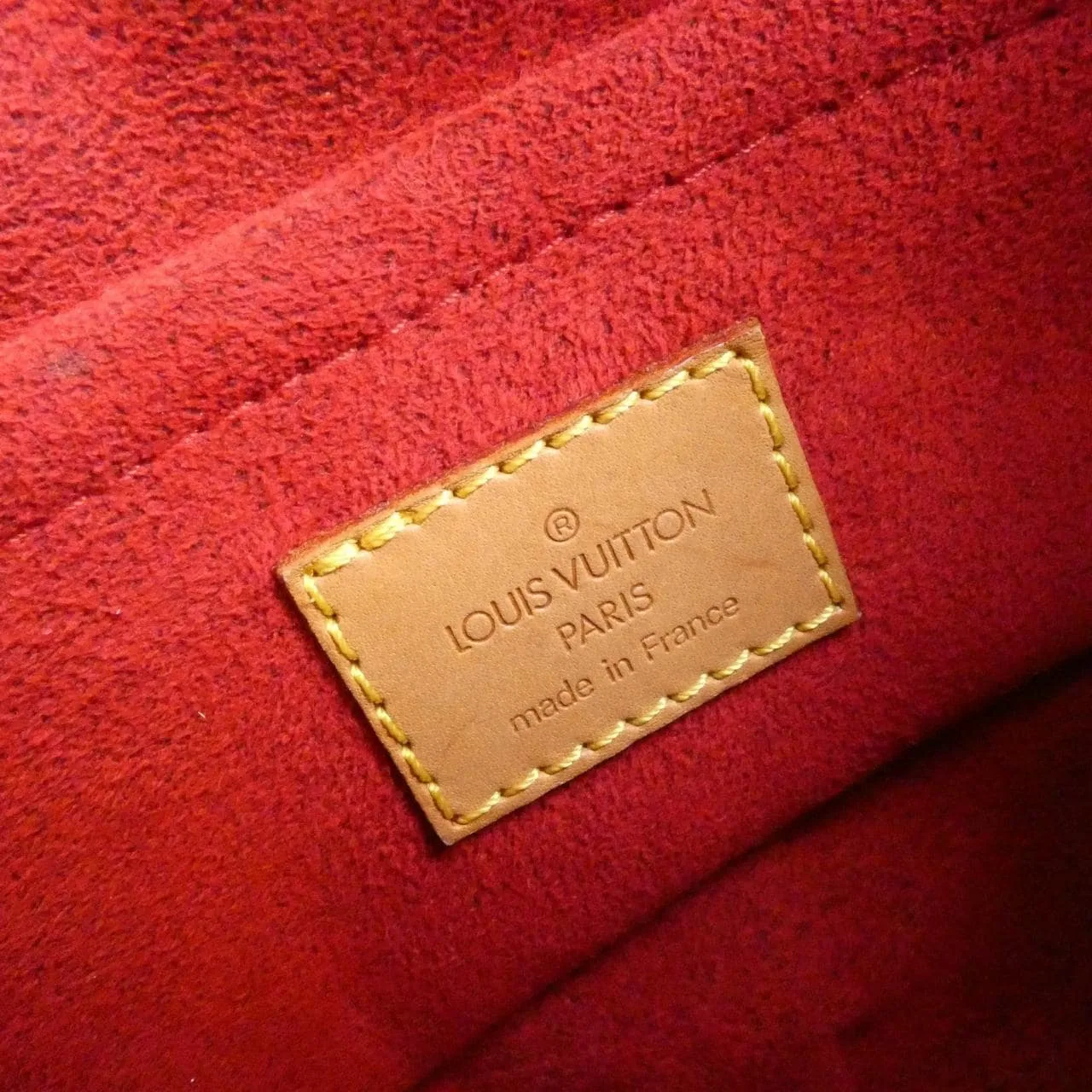 LOUIS VUITTON Pochette M51510 Shoulder Monogram 黑色 Monogram 中古品B - 縮圖 8