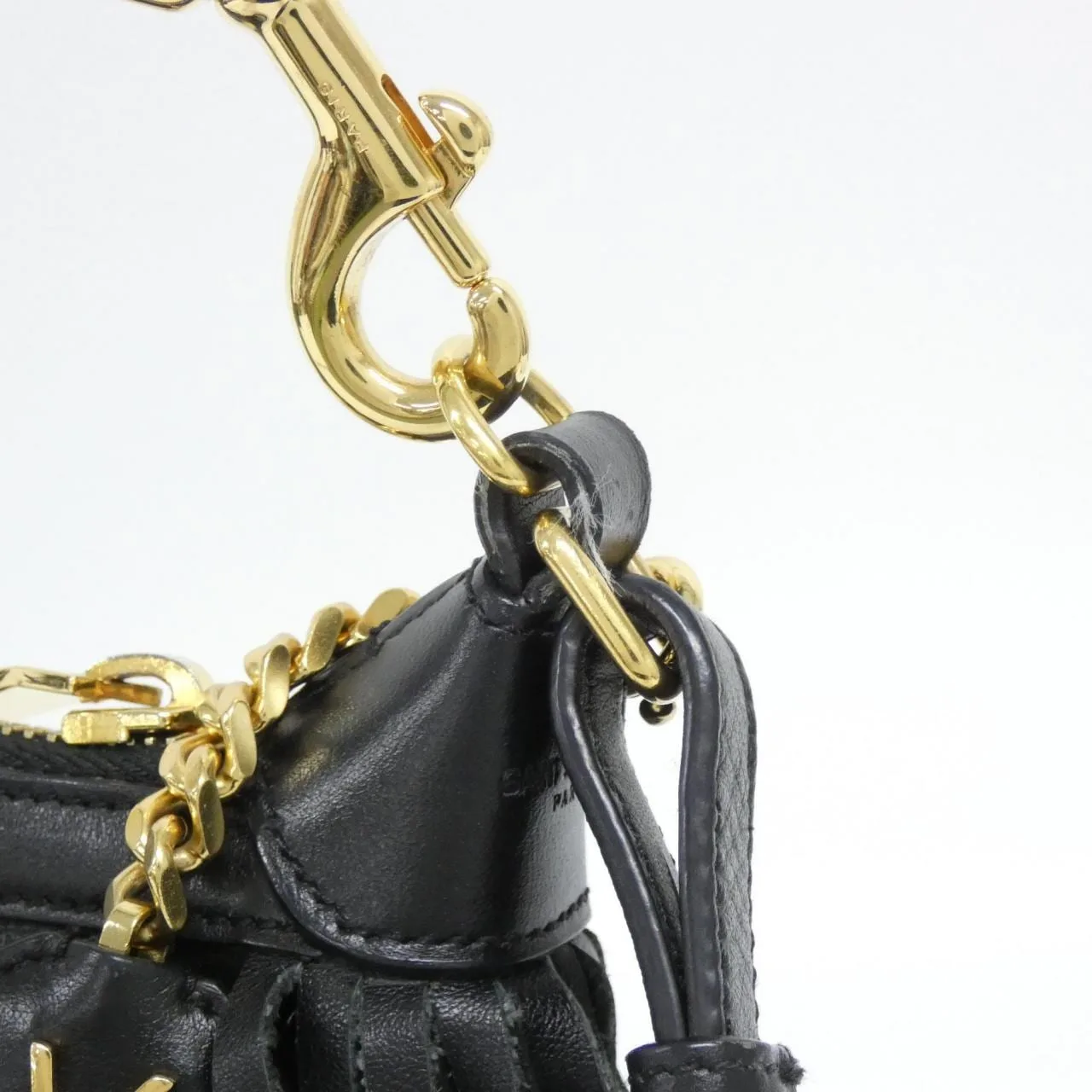 SAINT LAURENT 410565 CWU0J Shoulder Black Rank A - Thumbnail 5