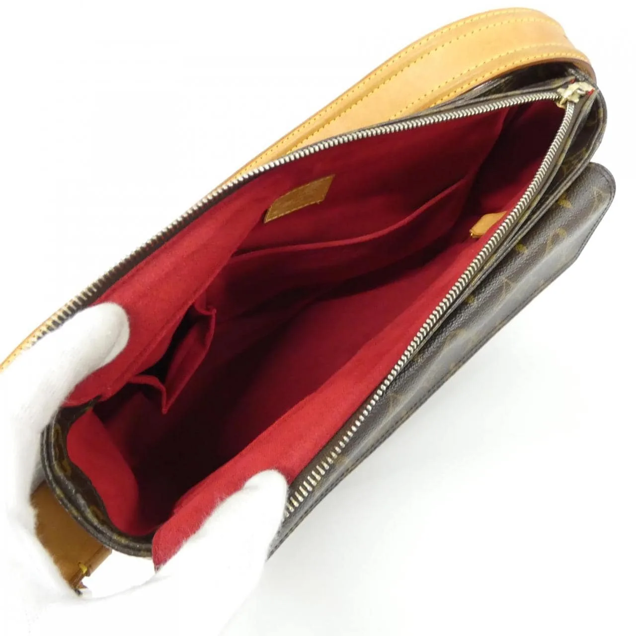 LOUIS VUITTON Viva Cité M51163 Shoulder Monogram 黑色 Monogram 中古品A - 縮圖 7