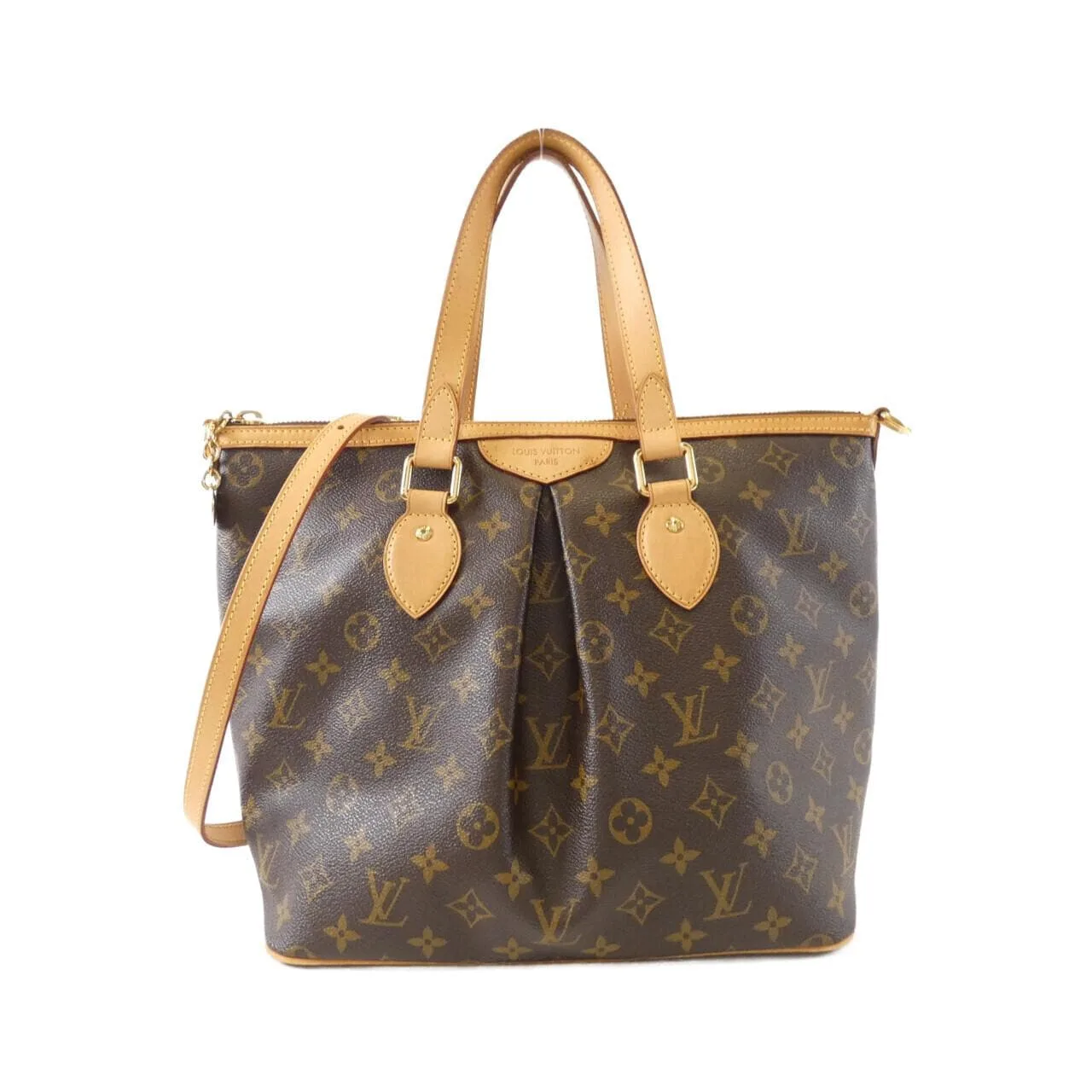 LOUIS VUITTON M40145 Handbag Monogram Black