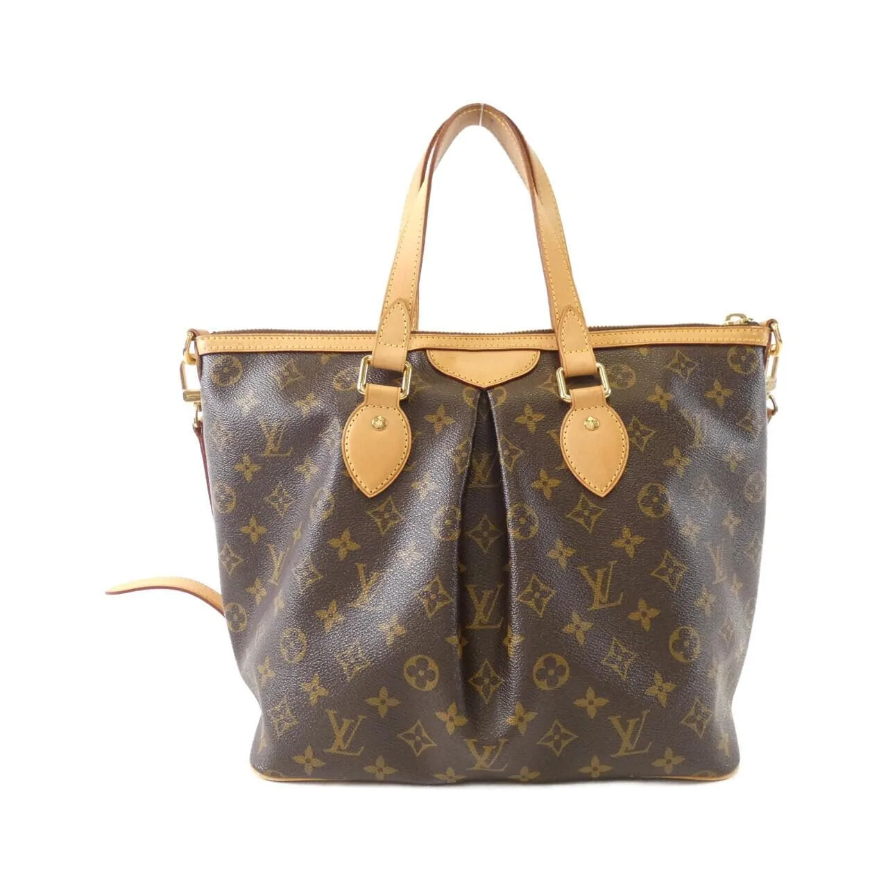 LOUIS VUITTON M40145 Handbag Monogram Black Monogram Rank B - Thumbnail 2