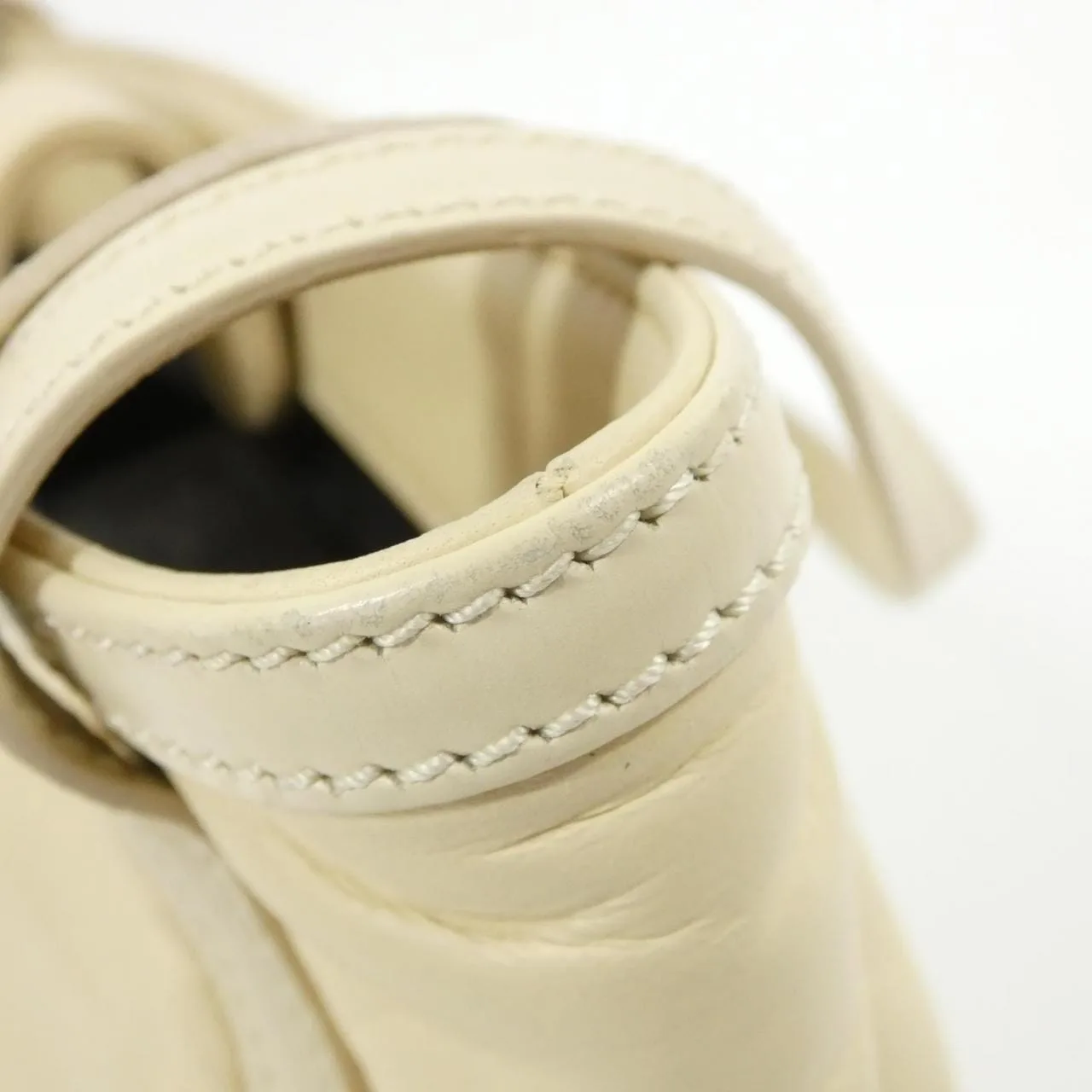 LOEWE Handbag Leather Black Leather Rank A - Thumbnail 6