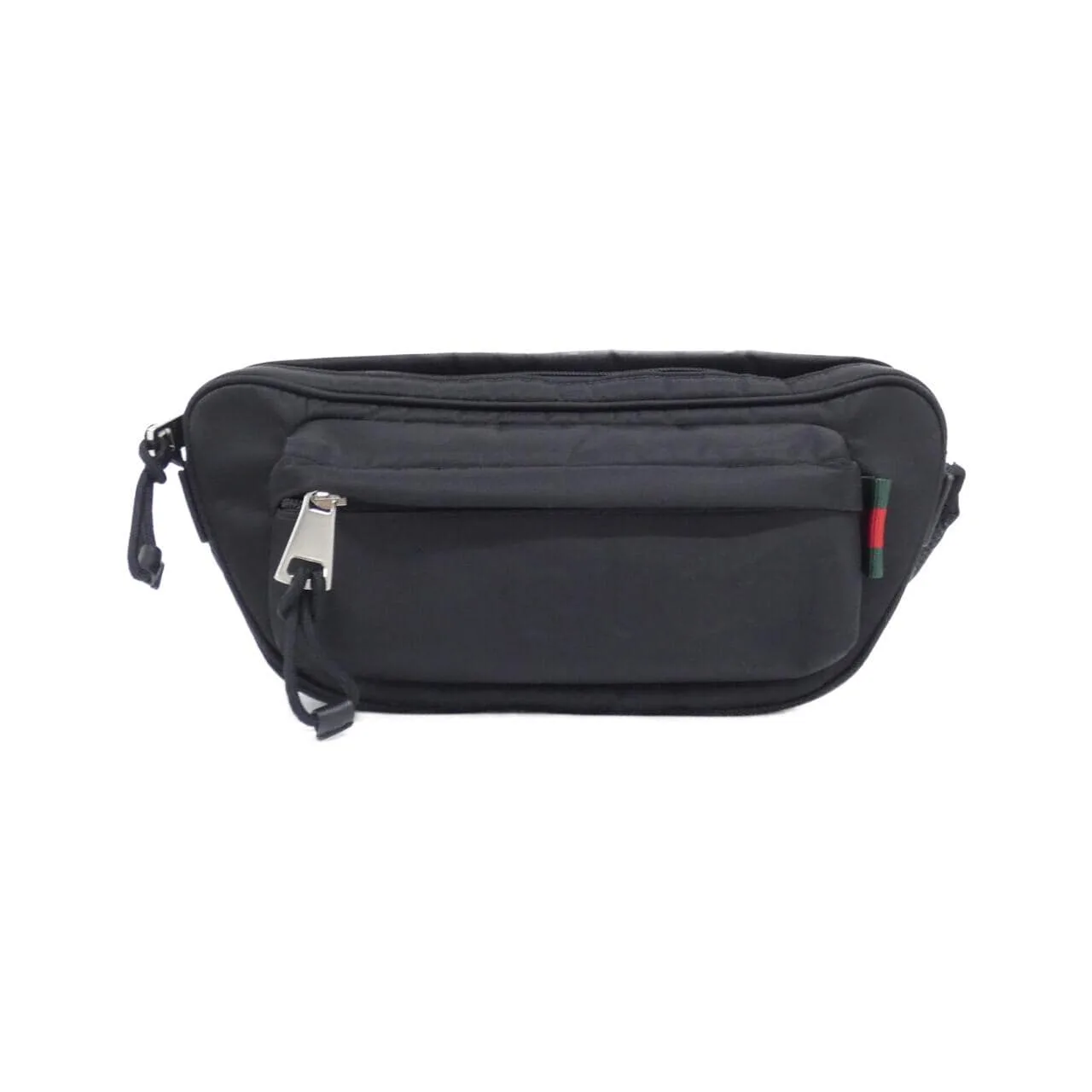 GUCCI 802096 FADUM 肩背包 尼龍 Black