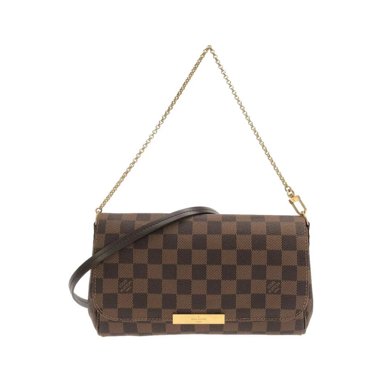 LOUIS VUITTON N41129 肩背包 Damier Black