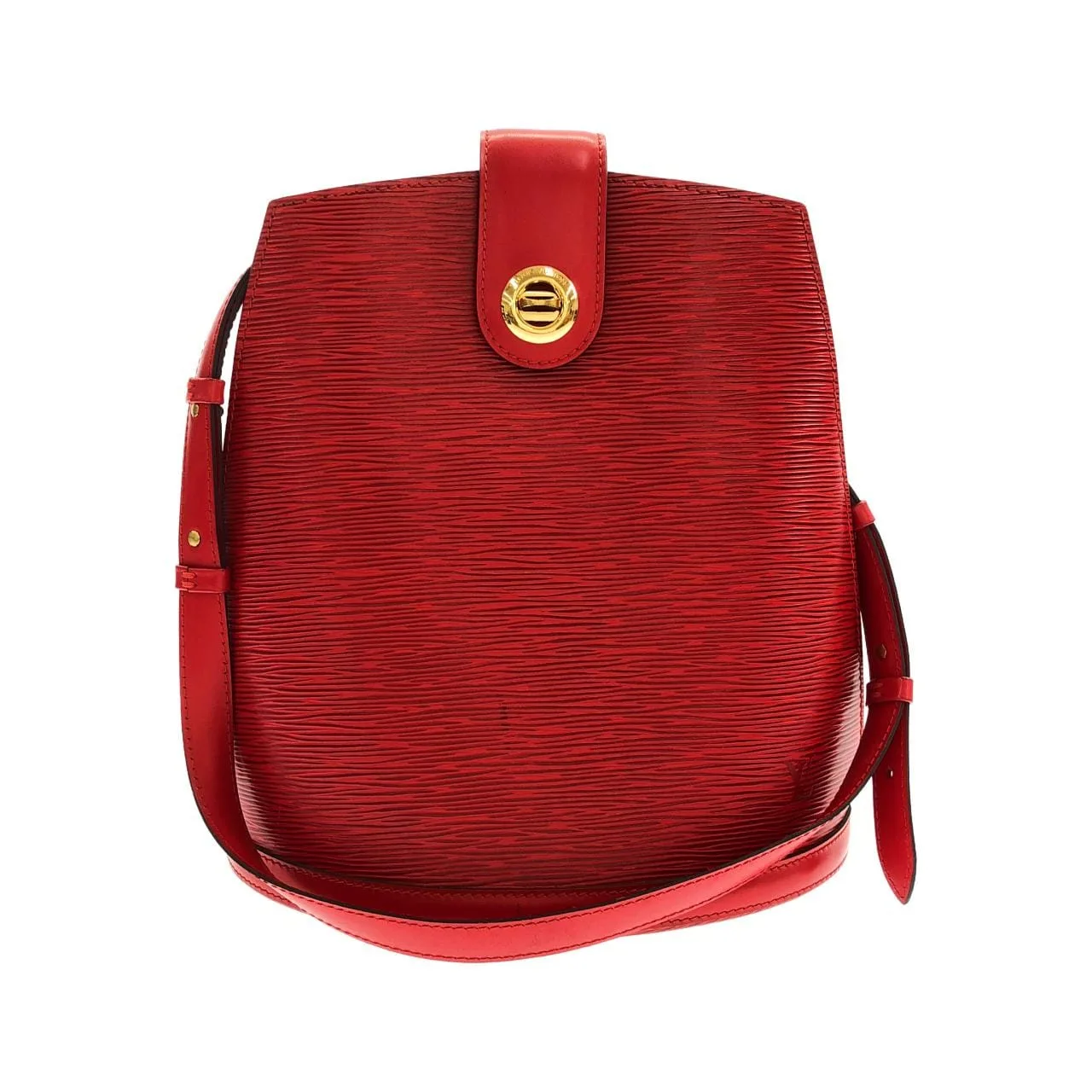 LOUIS VUITTON M52257 Shoulder Epi Red