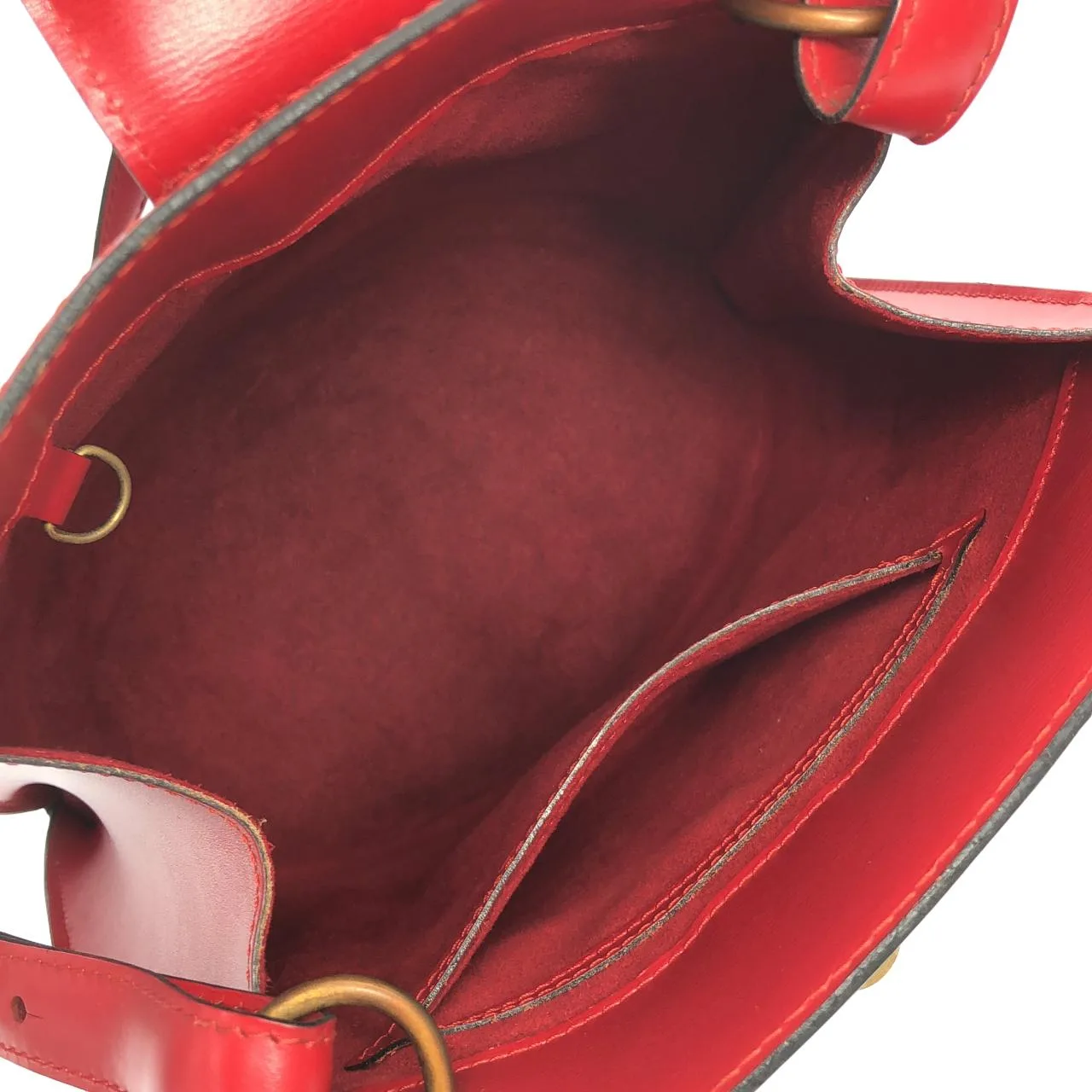 LOUIS VUITTON M52257 Shoulder Epi Red Epi Rank A - Thumbnail 8