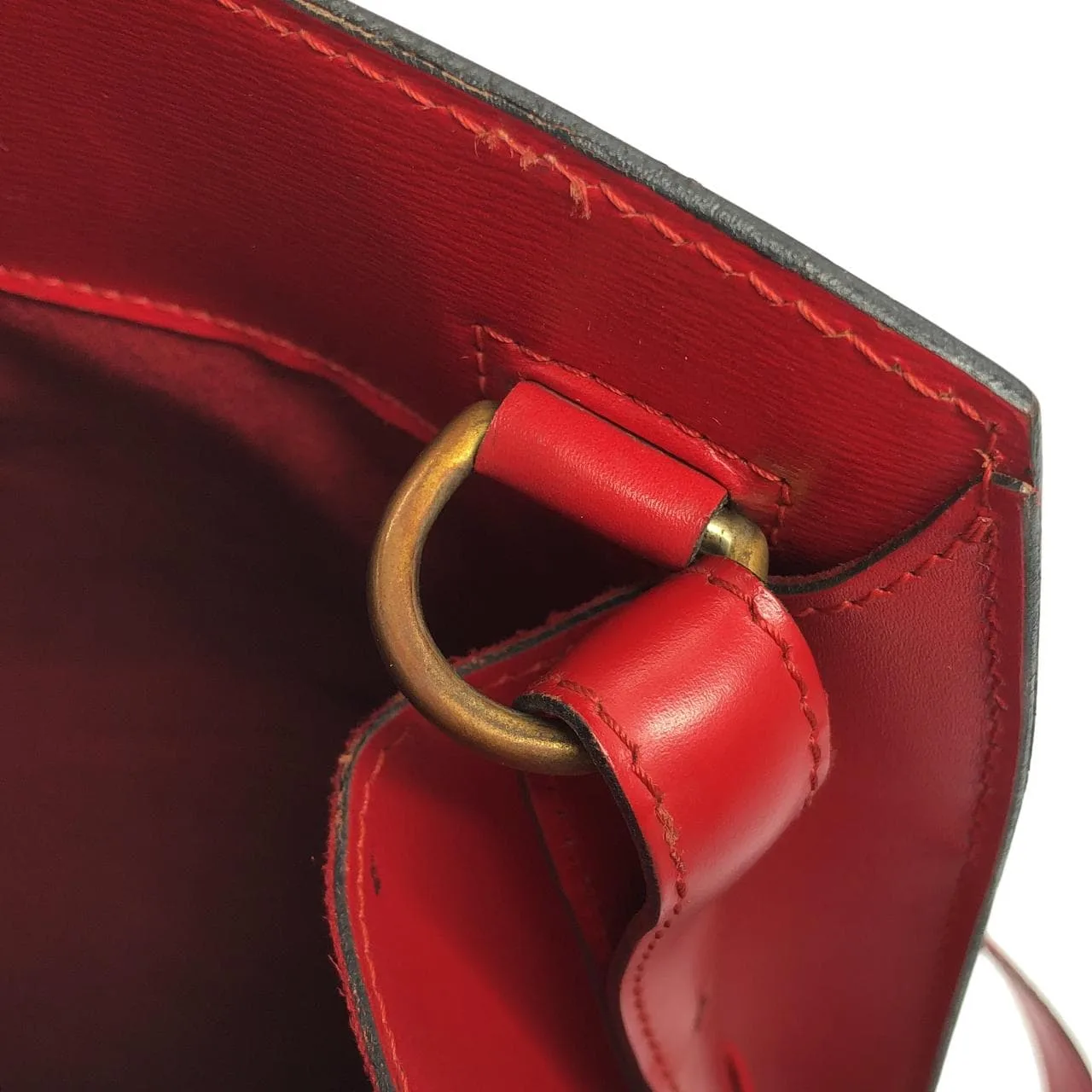 LOUIS VUITTON M52257 Shoulder Epi Red Epi Rank A - Thumbnail 9